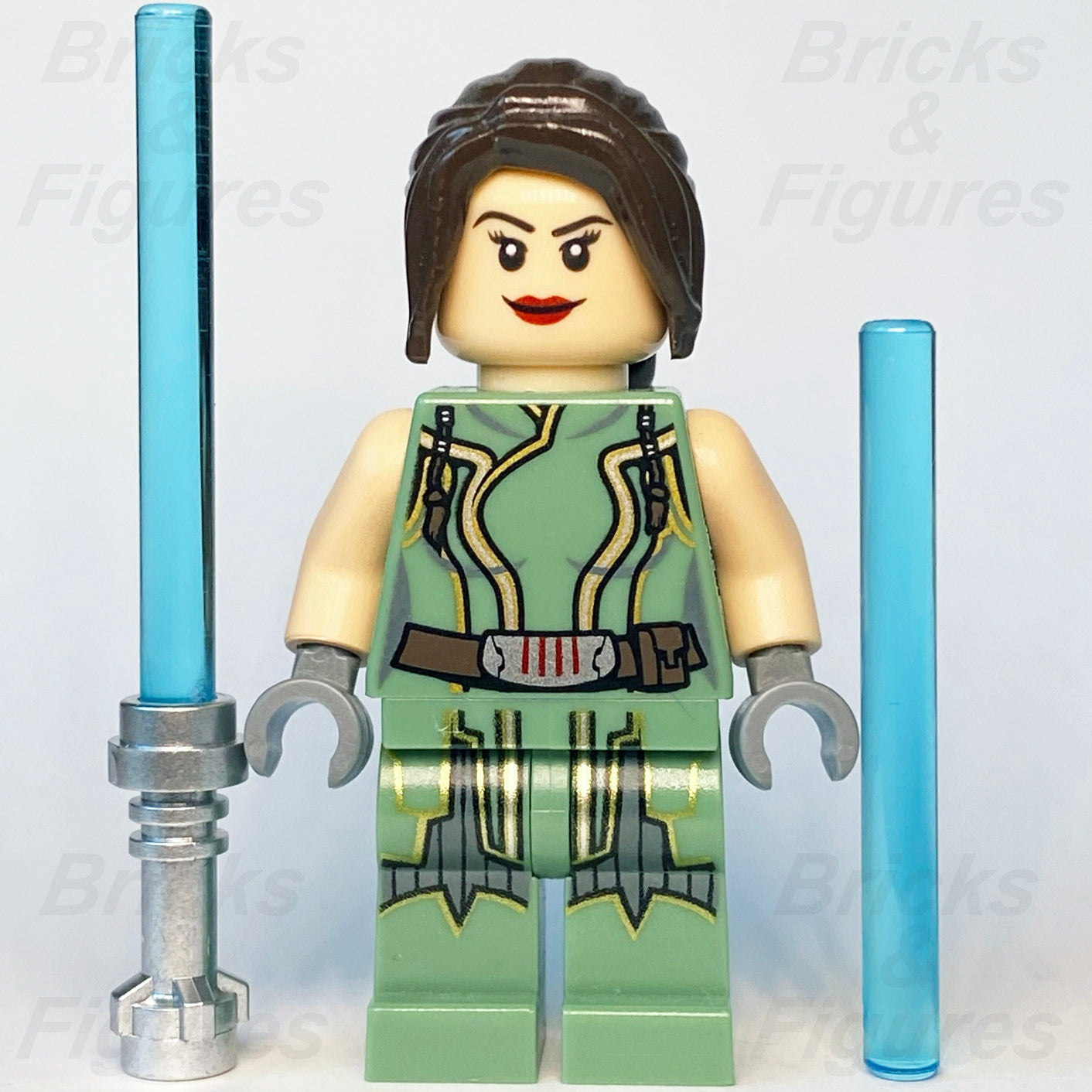 LEGO Star Wars Satele Shan Minifigure Jedi Grand Master Old Republic 9497 sw0389