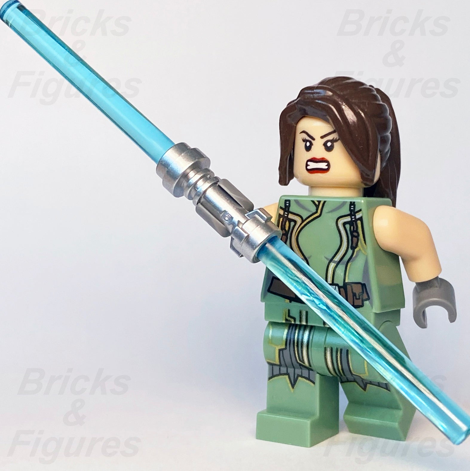 LEGO Star Wars Satele Shan Minifigure Jedi Grand Master Old Republic 9497 sw0389