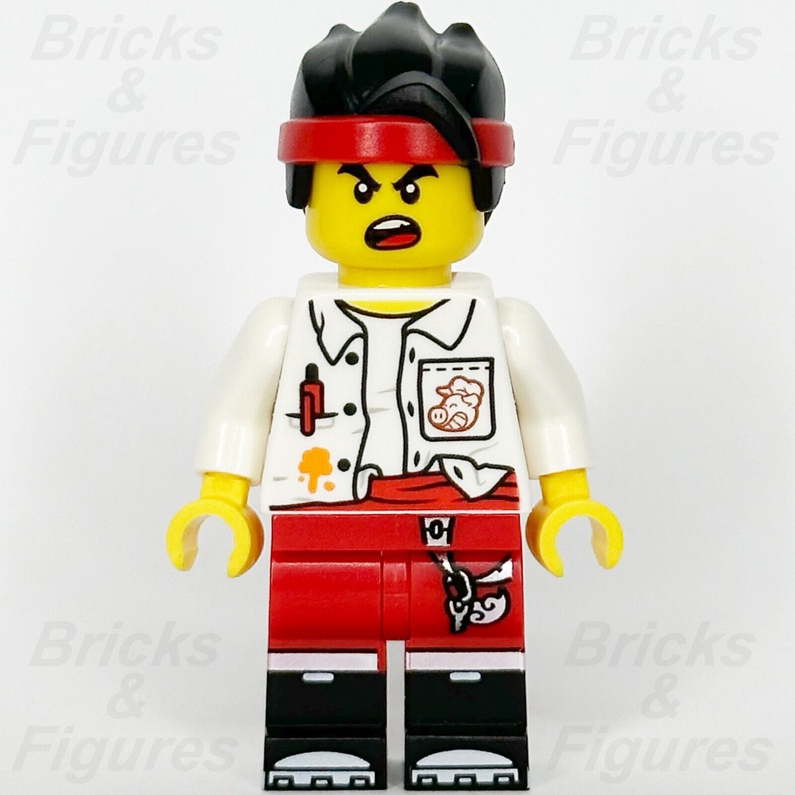 LEGO Monkie Kid Minifigure with White Shirt 80009 80011 30341 mk007 Minifig