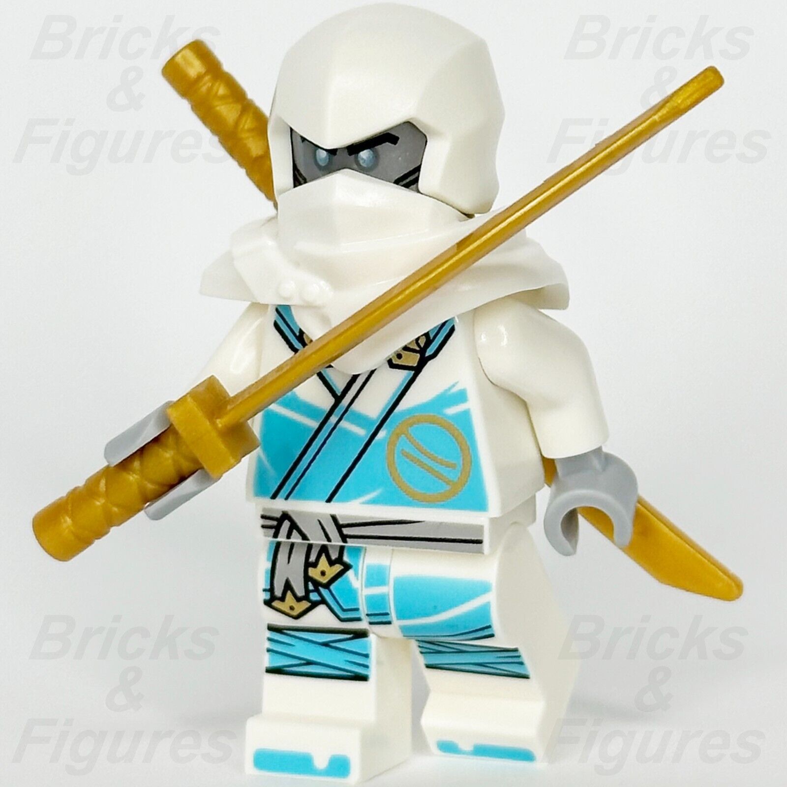 LEGO Ninjago Zane Minifigure Dragons Rising White Ice Ninja 71791 71796 njo819