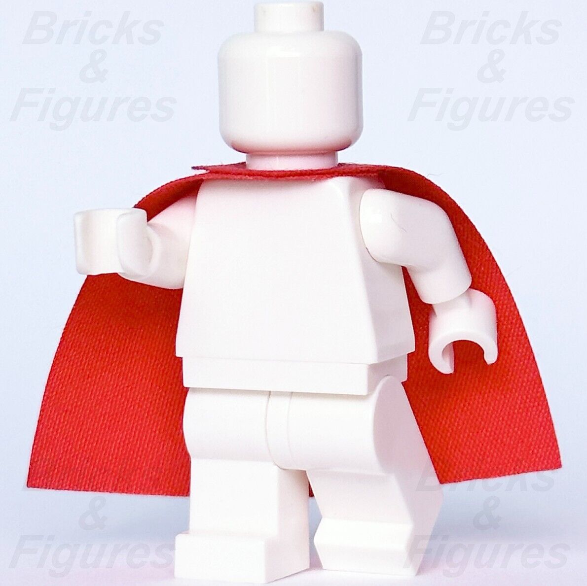 LEGO Red Minifigure Cape Cloth Traditional Starched Fabric Body Wear Part 522