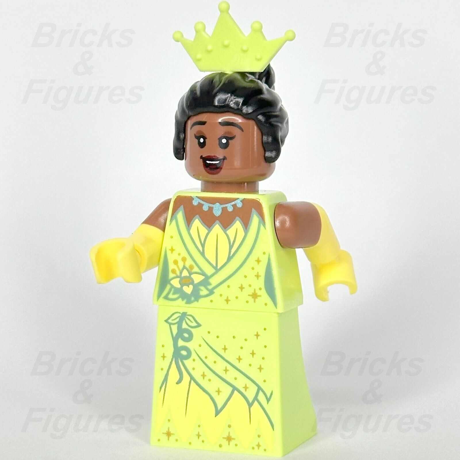 LEGO Disney Tiana Minifigure Disney 100 The Frog and The Princess 43222 dis096 - Bricks & Figures