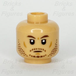 LEGO Star Wars Din Djarin Head / Face Minifigure Part 75348 75325 75331 Nougat 1