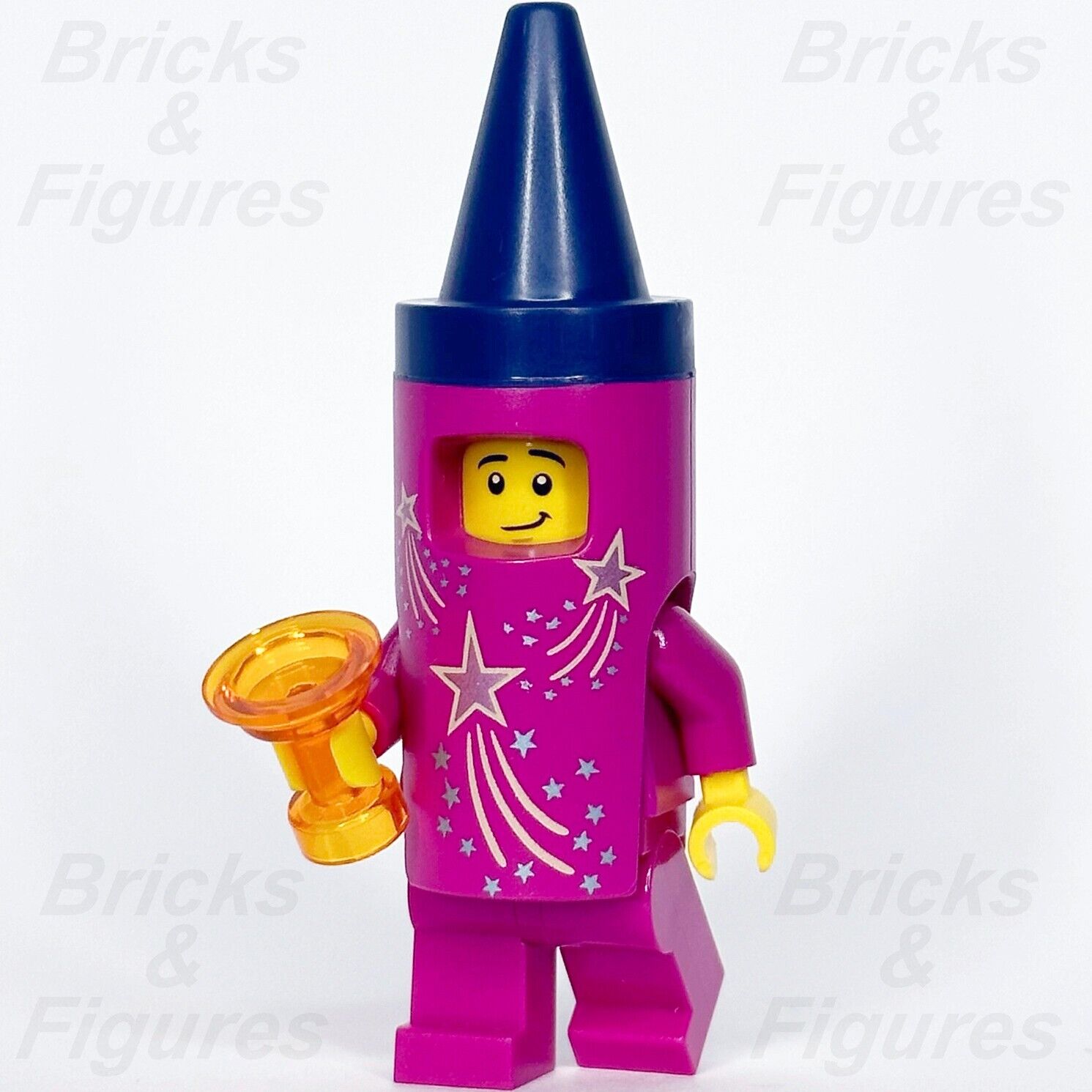 LEGO Crayon Costume Guy Minifigure Skull Top Build-A-Minifigure BAM 2023 - Bricks & Figures