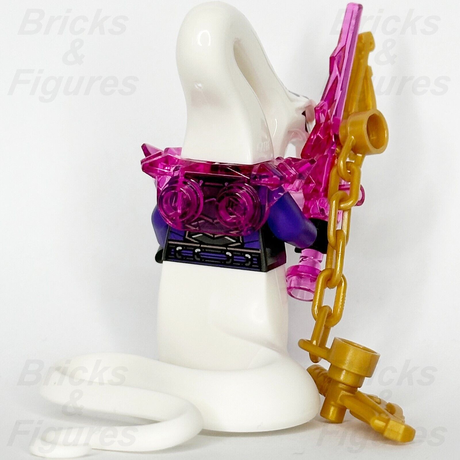 LEGO Ninjago General Pythor Minifigure Crystalized Chumsworth Snake 71775 njo777 - Bricks & Figures