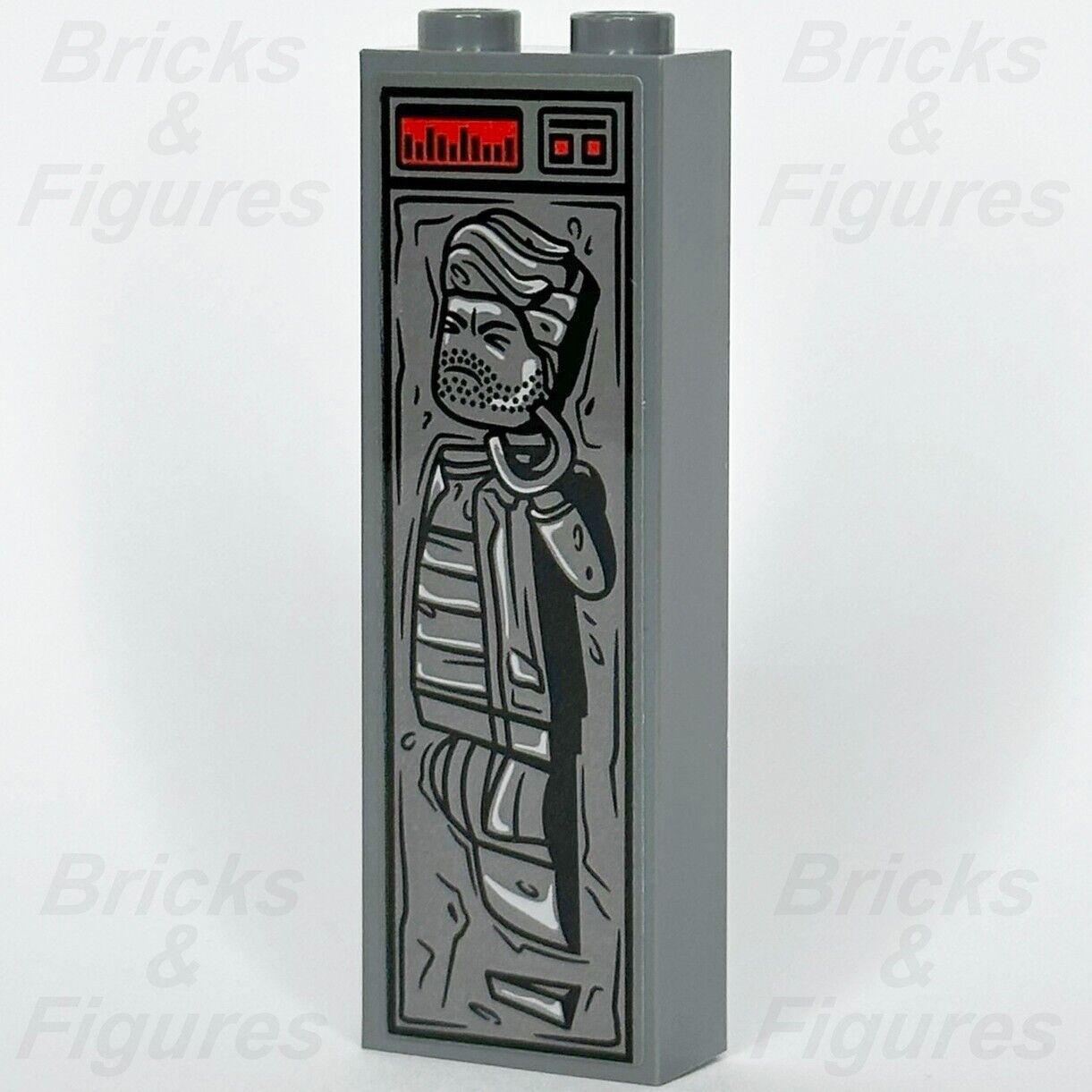 LEGO Star Wars Human in Carbonite Brick 1 x 2 x 5 Part (Sticker) 75292 Bounty 2