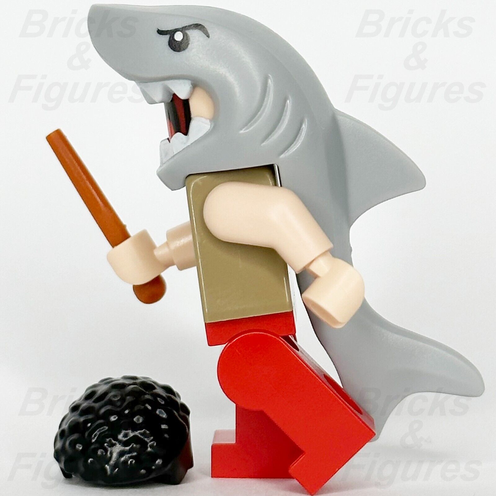 LEGO Harry Potter Viktor Krum Minifigure Shark Head Goblet of Fire Wiz