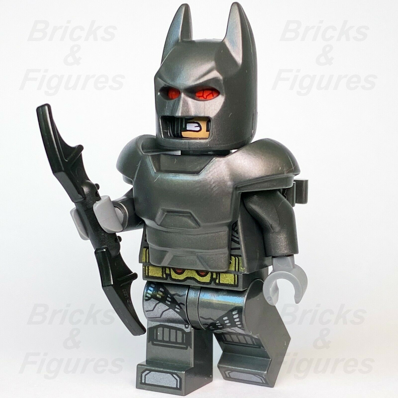 DC Super Heroes LEGO Batman 2 Heavy Armor Justice League Minifigure from set 76110 - Bricks & Figures