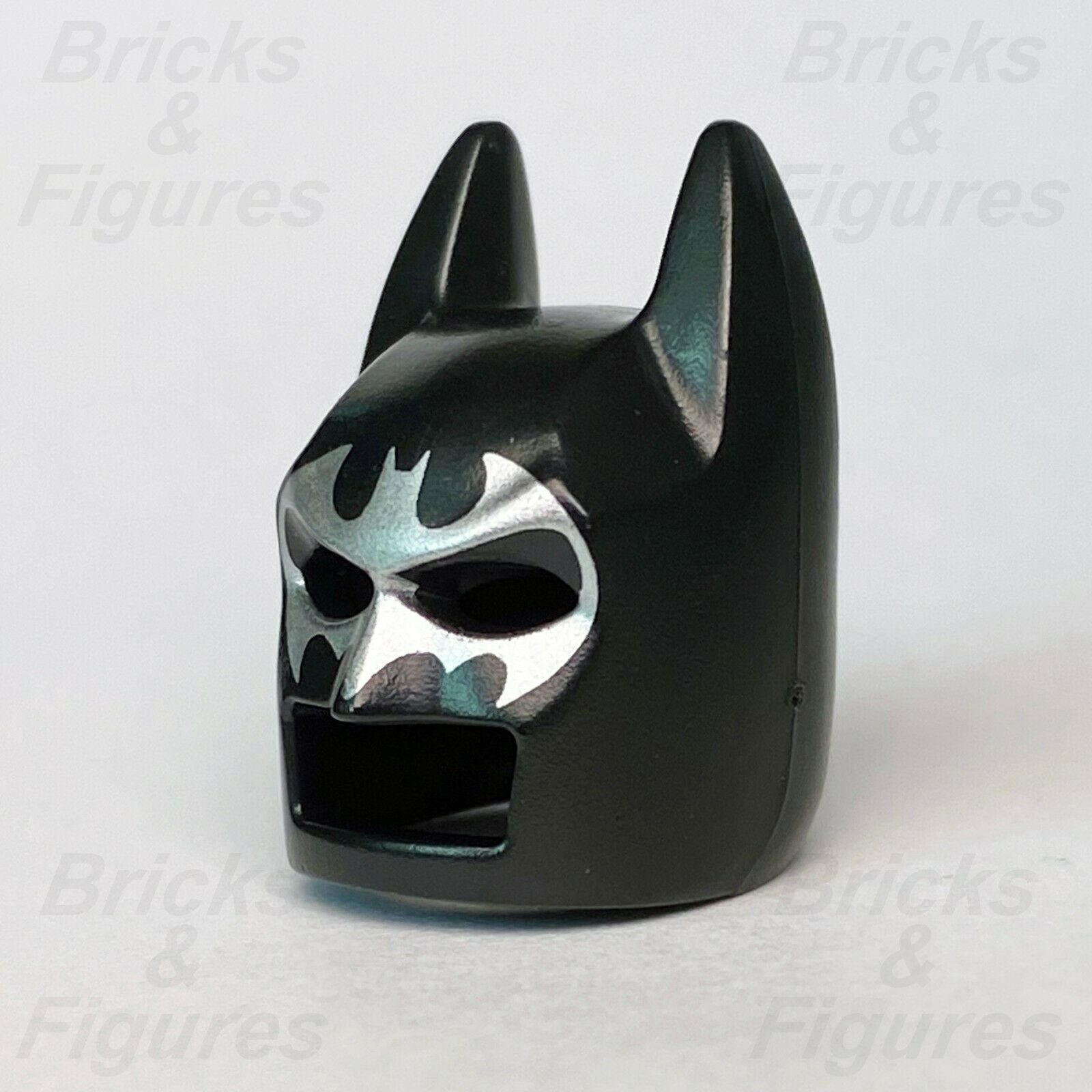 DC Super Heroes LEGO Glam Metal Batman Helmet Mask The Movie Part 71017 - Bricks & Figures