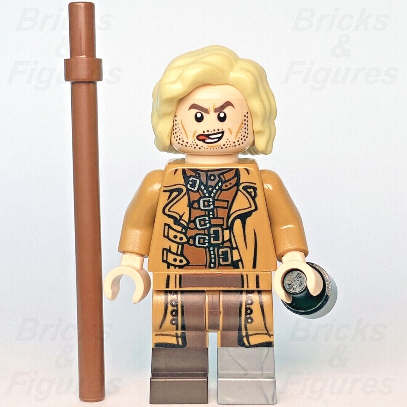 Harry Potter LEGO Professor Mad-Eye Moody, Alastor Minifigure 76397 hp329 New - Bricks & Figures