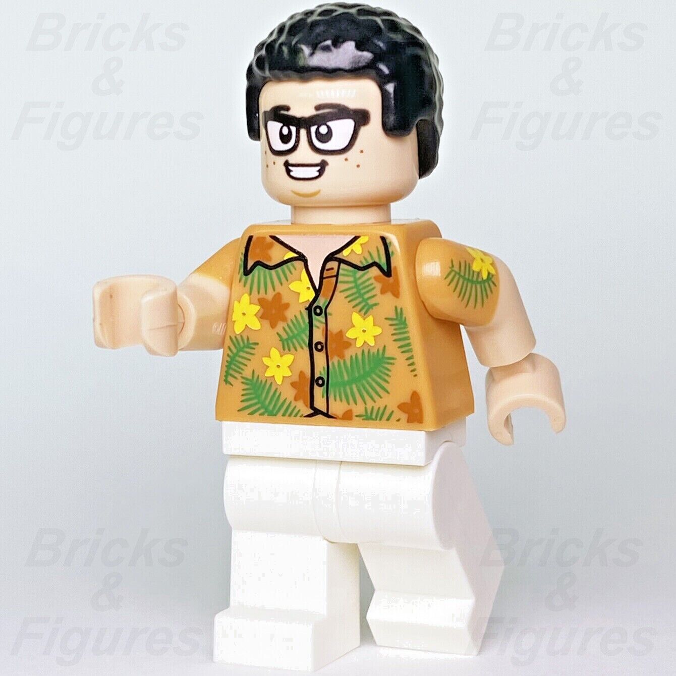 Jurassic World LEGO Danny Nedermeyer Legend of Isla Nublar Minifigure 75938 New - Bricks & Figures