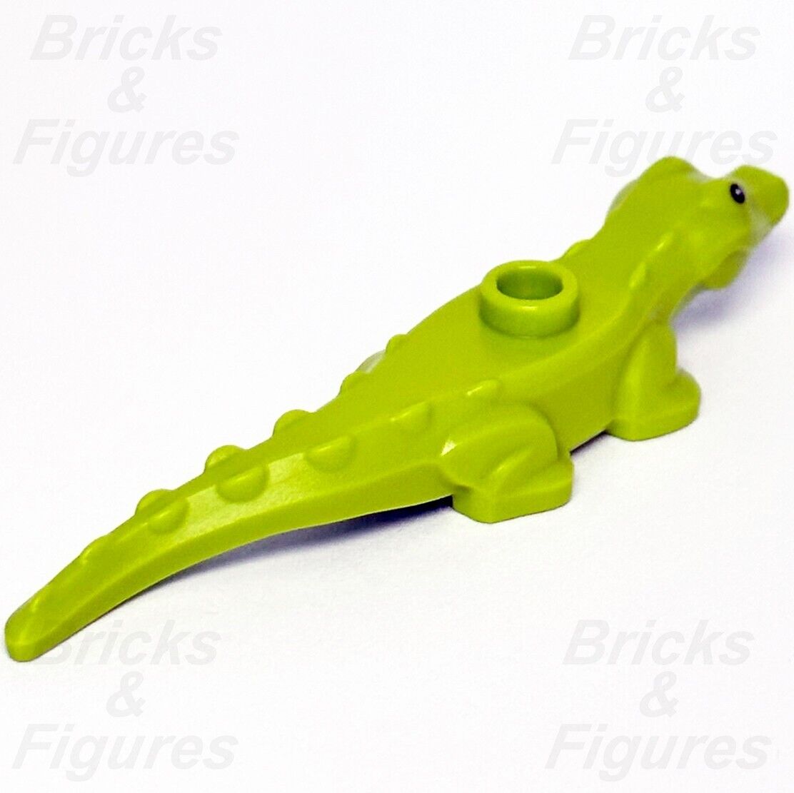 LEGO Baby Alligator / Crocodile Minifigure Lime Town City Missions Part 60353 - Bricks & Figures