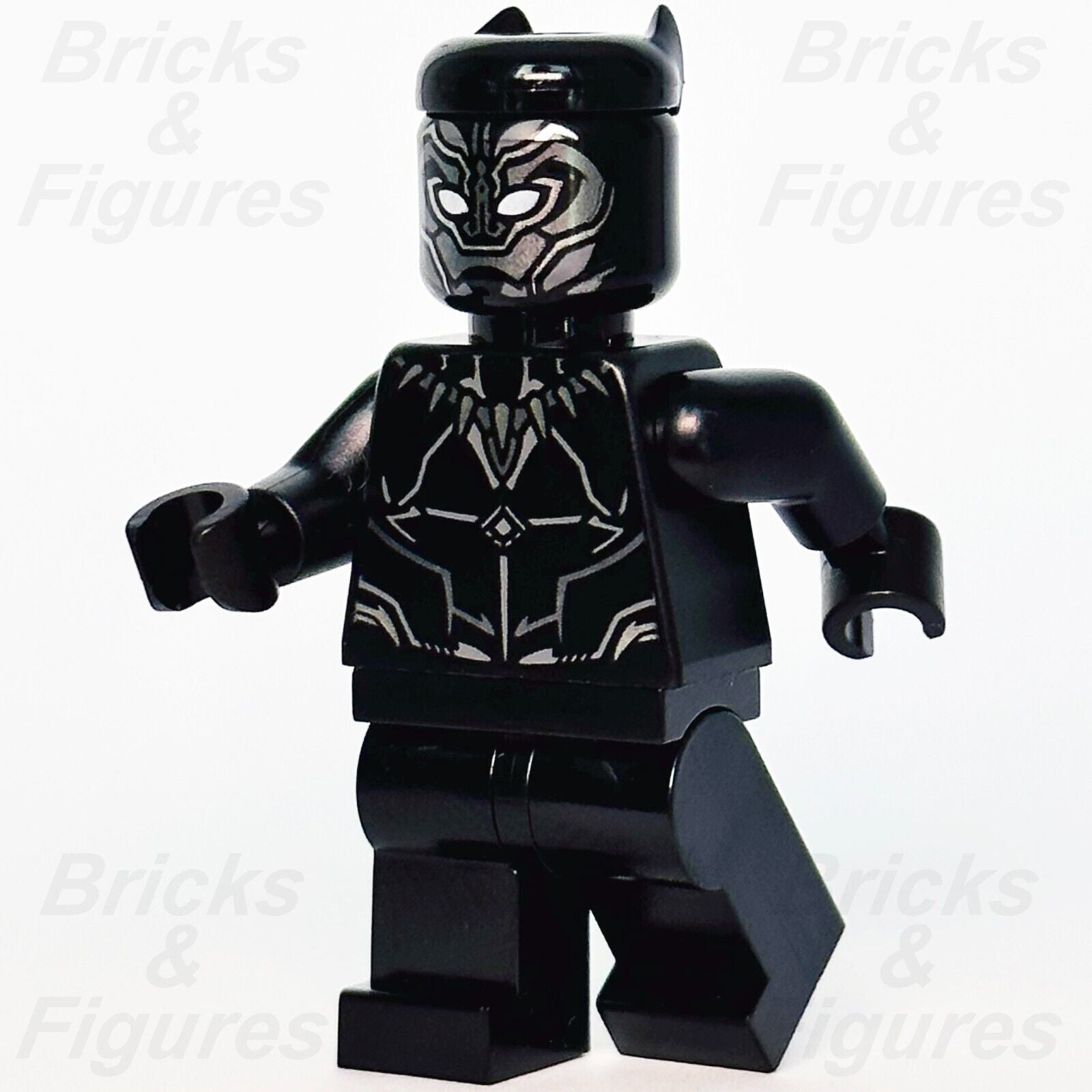 LEGO Black Panther Marvel Super Heroes Minifigure T'Challa 76212 sh839 New - Bricks & Figures