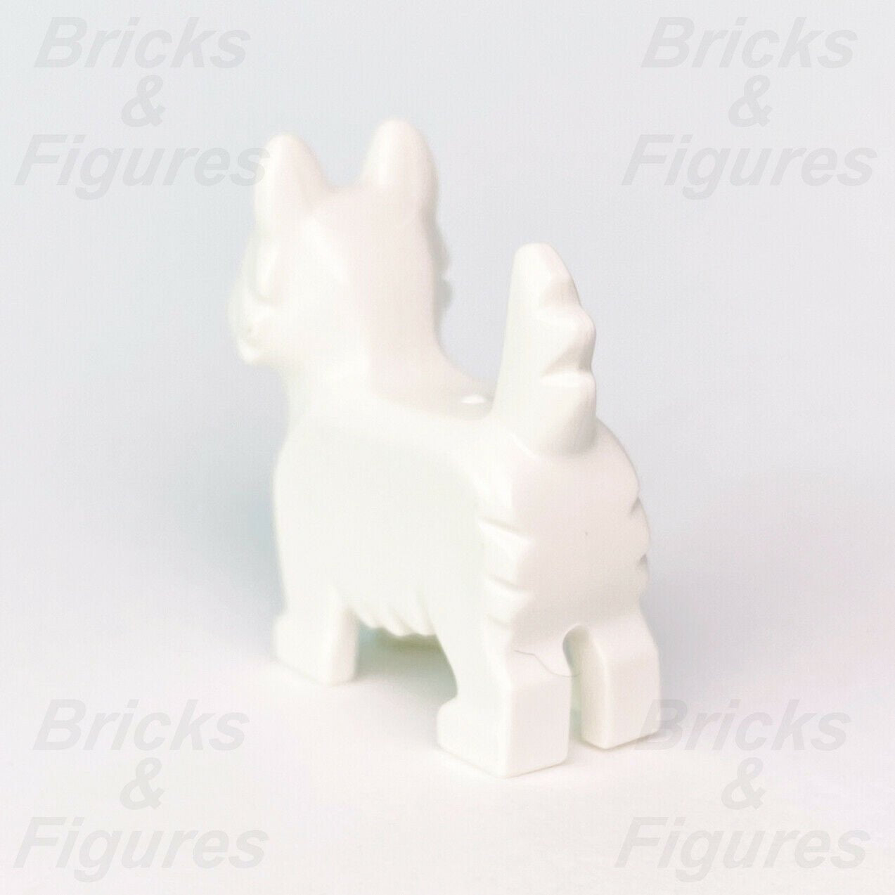 LEGO Collectible Minifigures White Terrier Dog Animal Part 71013 col16-12 - Bricks & Figures