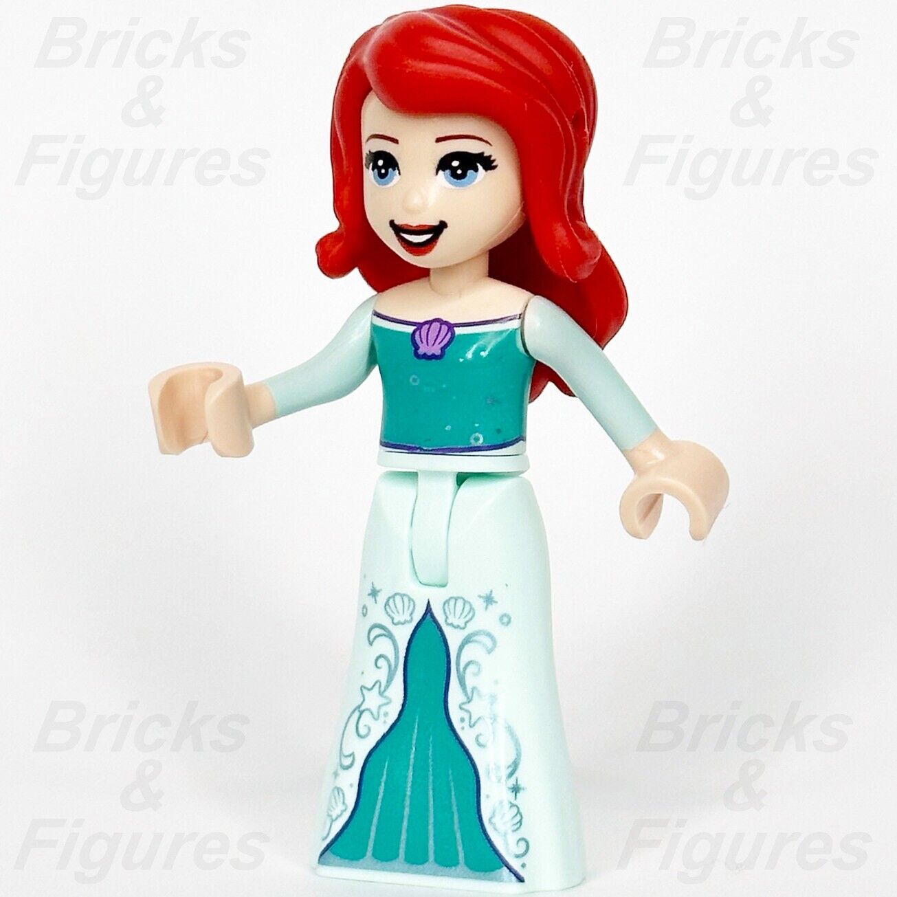 LEGO Disney Ariel, Human Minifigure Disney Princess 43205 dp164 Little Mermaid - Bricks & Figures