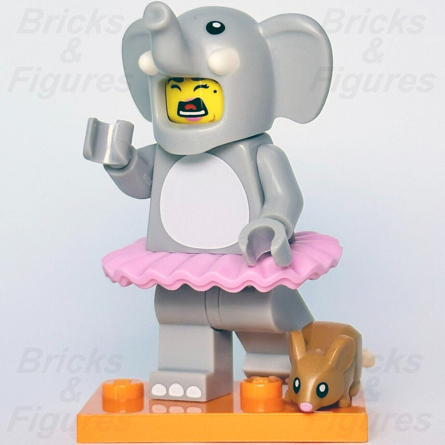 LEGO Elephant Costume Girl Minifigure Collectible Series 18 71021 col18-1