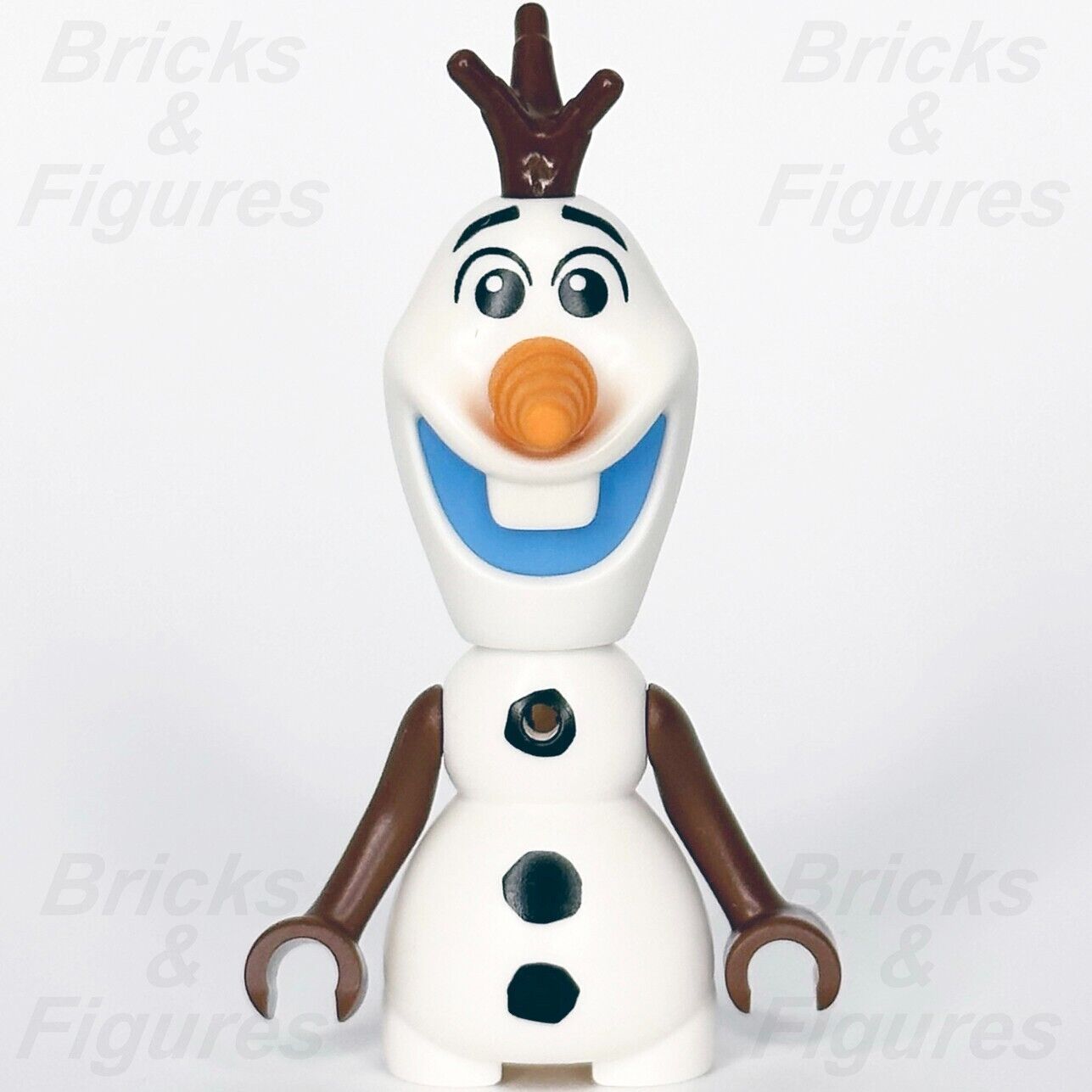 LEGO Frozen Olaf Disney Princess Minifigure 43197 dp138 Snowman Minifig New - Bricks & Figures