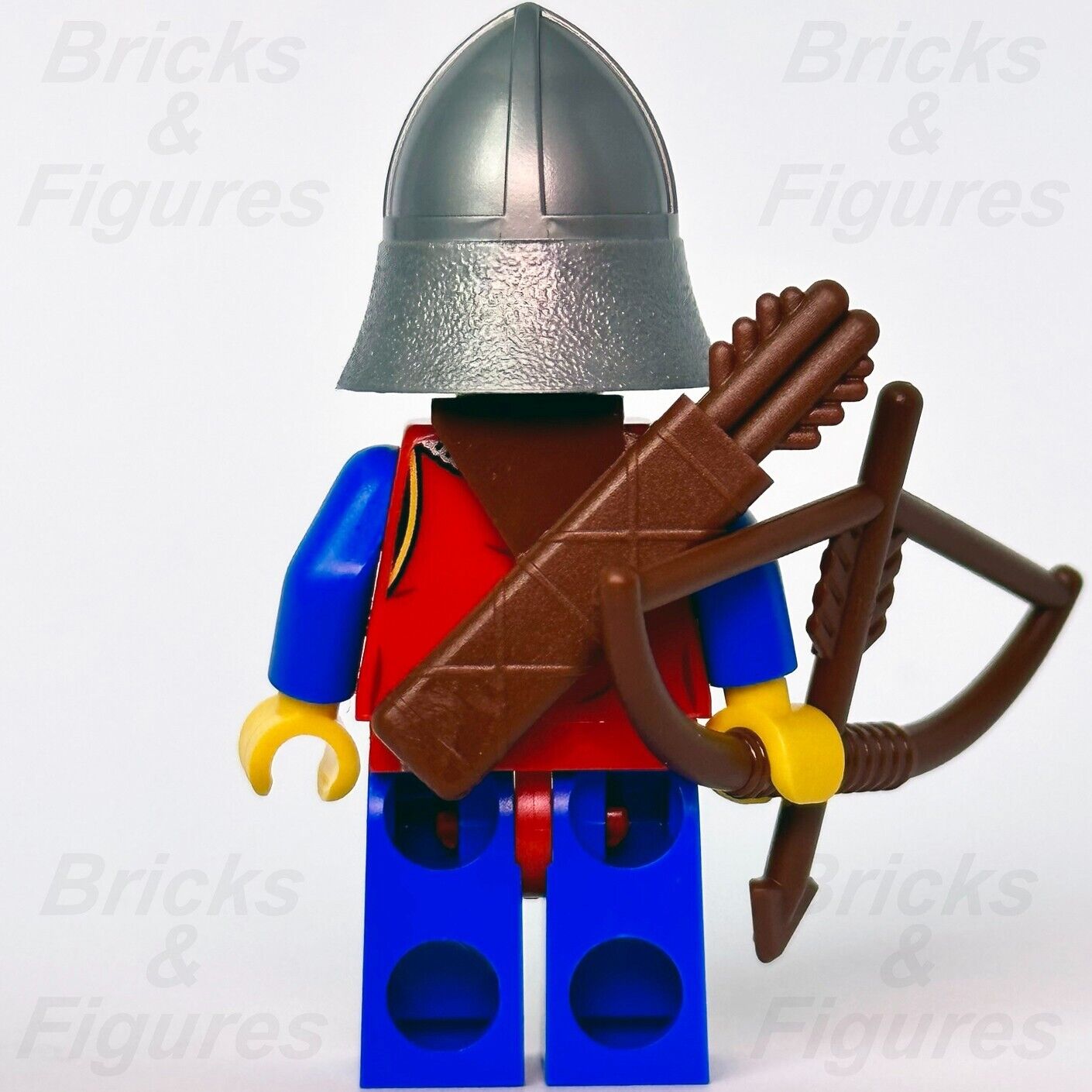 LEGO Lion Knight Archer Female Castle Minifigure Lion Knights Bow 10305 cas565 - Bricks & Figures