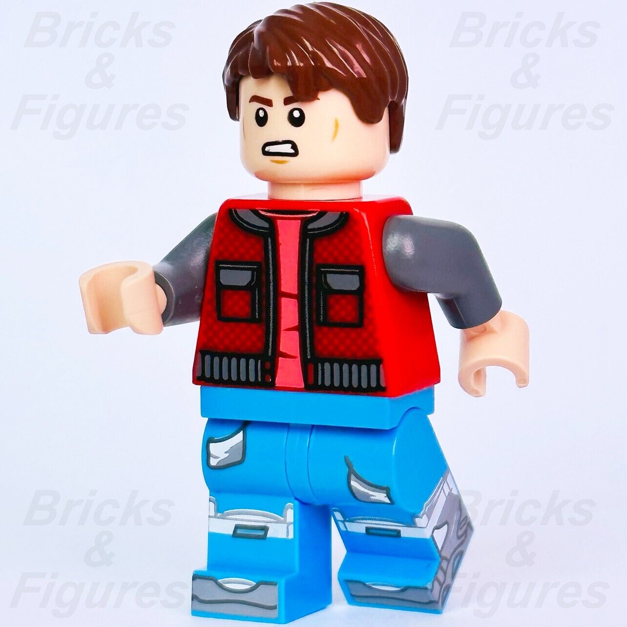 LEGO Marty McFly Minifigure Back to the Future Creator Expert 10300 btf001 New - Bricks & Figures