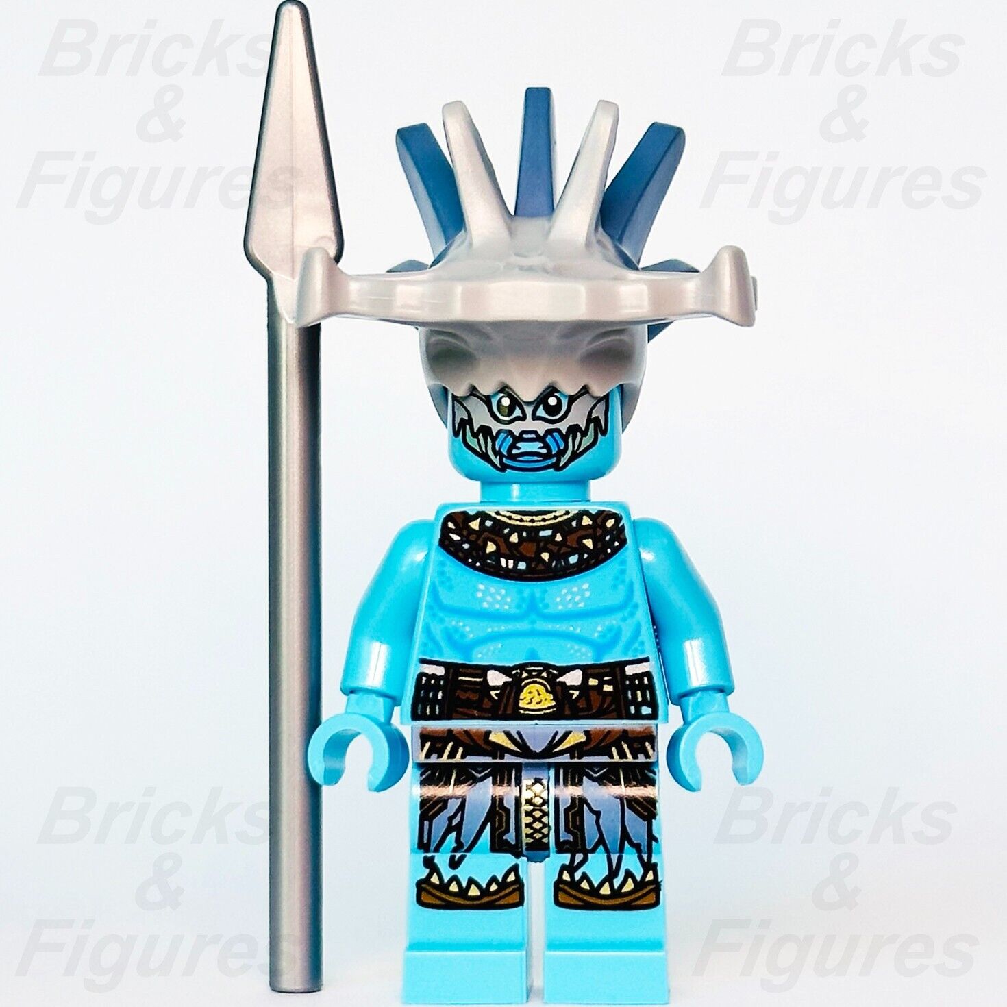 LEGO Marvel Attuma Minifigure Super Heroes Black Panther 76211 76213 sh840 New - Bricks & Figures