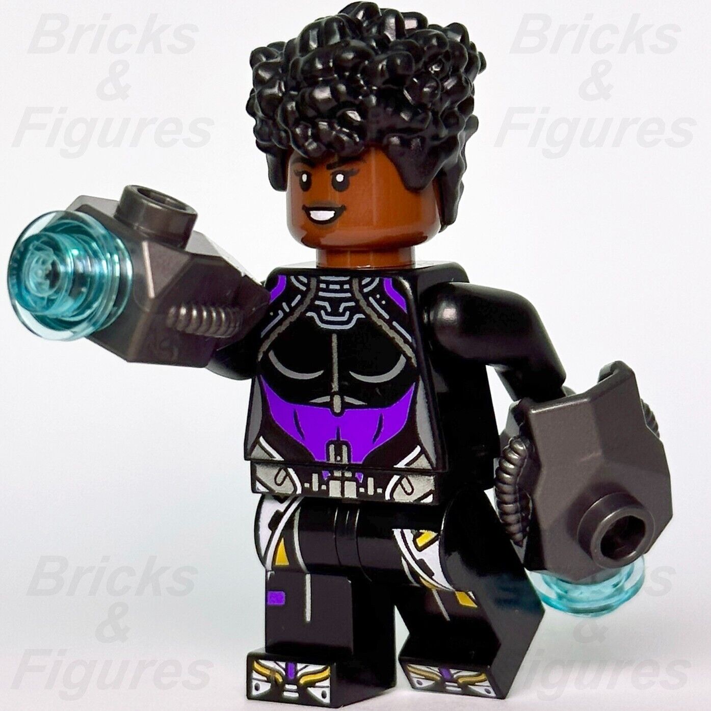 LEGO Marvel Shuri Minifigure Super Heroes Black Panther 76211 76213 sh843 New - Bricks & Figures