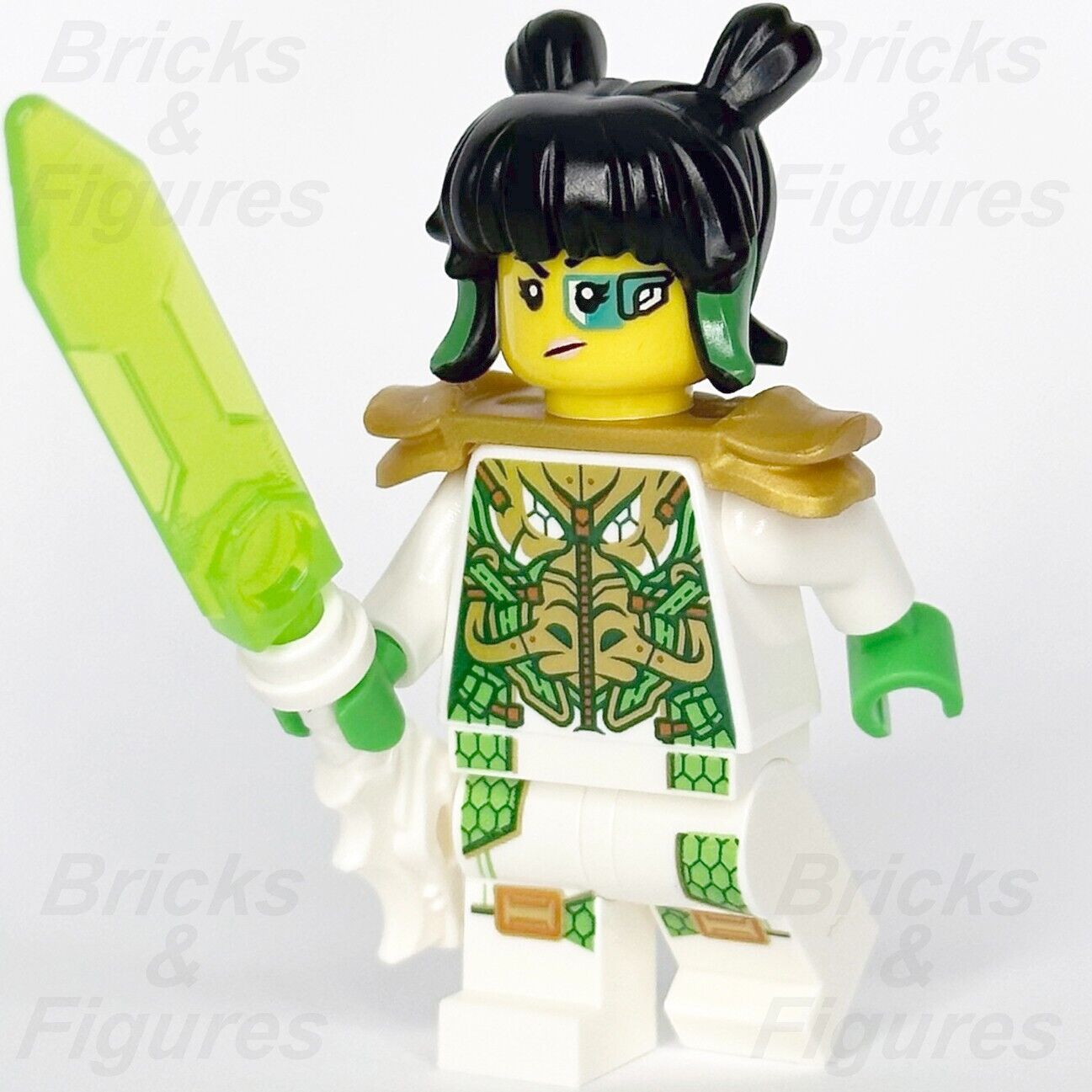 LEGO Monkie Kid Mei Minifigure Dragon Suit with Sword 80023 80041 80038 mk042 - Bricks & Figures