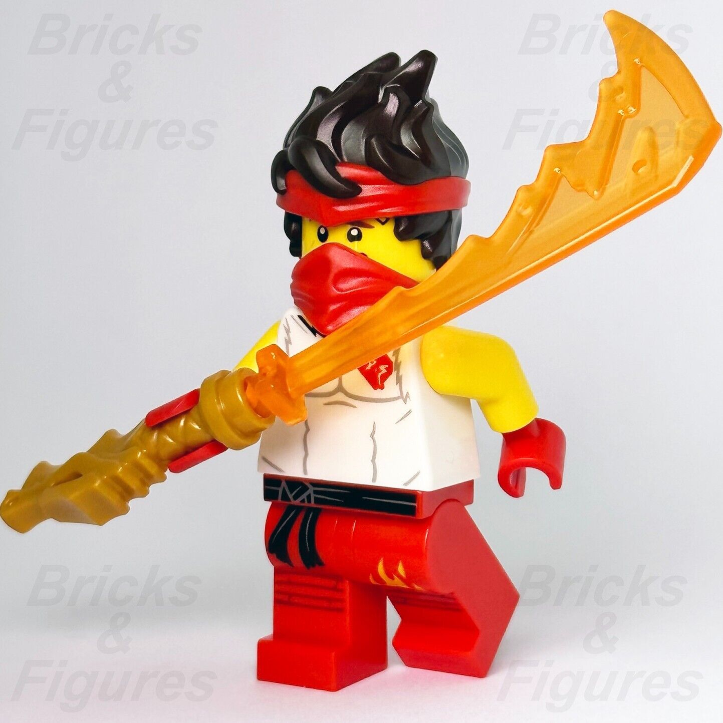 LEGO Ninjago Kai Legacy Minifigure Fire Ninja The Golden Weapons 71730 njo643 - Bricks & Figures