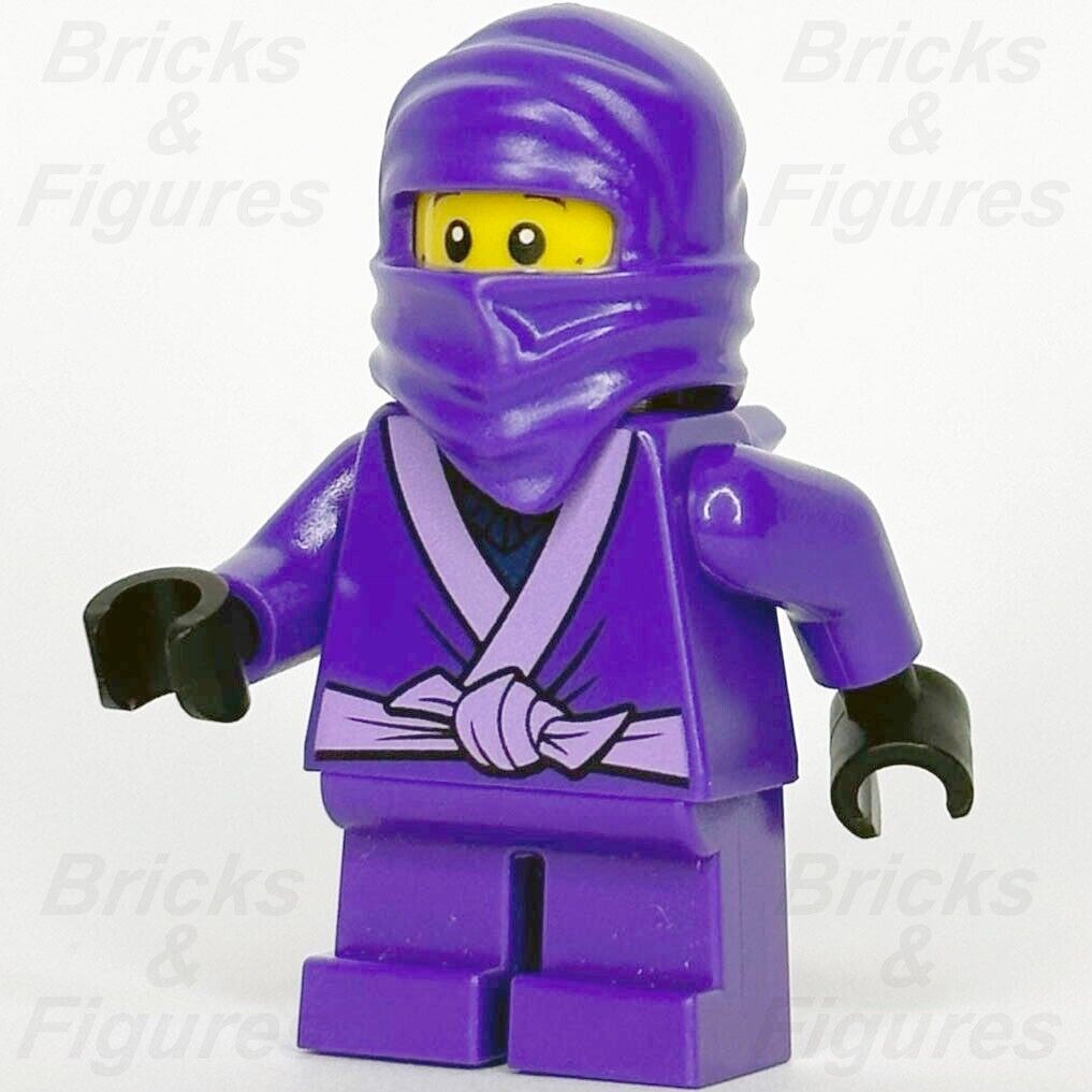 LEGO Ninjago Lil' Nelson Minifigure Purple Ninja Robe Day of the Departed 70589 - Bricks & Figures