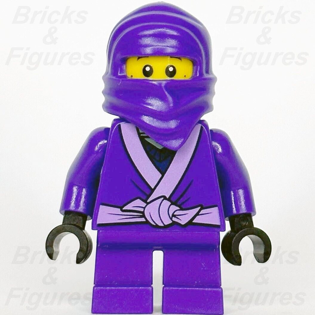 LEGO Ninjago Lil' Nelson Minifigure Purple Ninja Robe Day of the Departed 70589 - Bricks & Figures