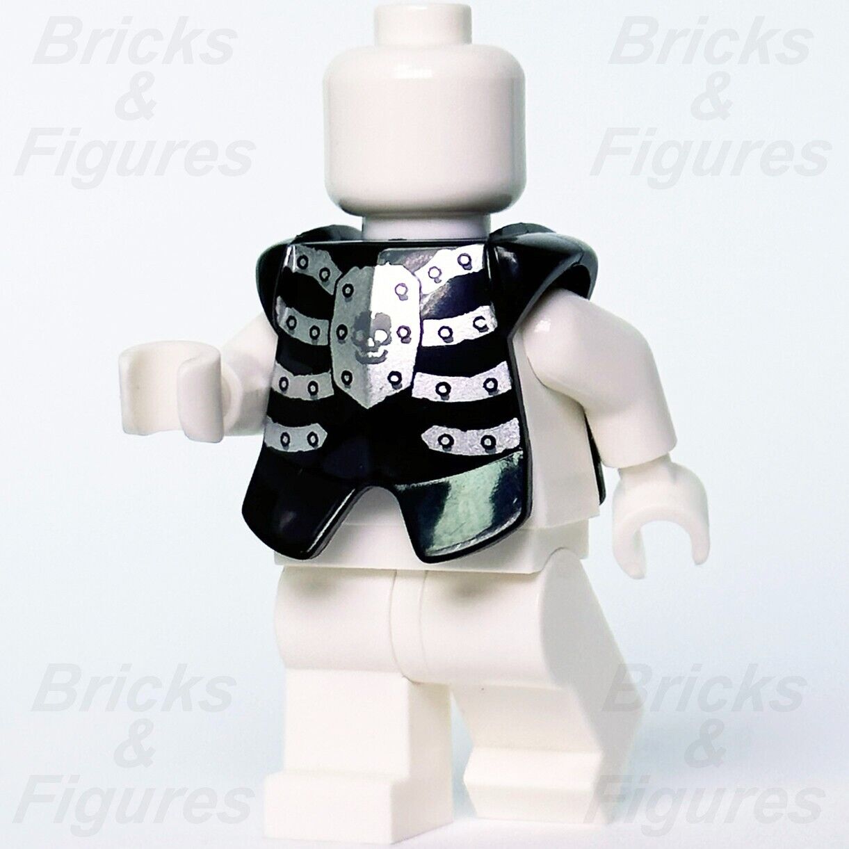 LEGO Skeleton Skull Breastplate Armour Castle Knight Minifigure Part 2587pb20 - Bricks & Figures