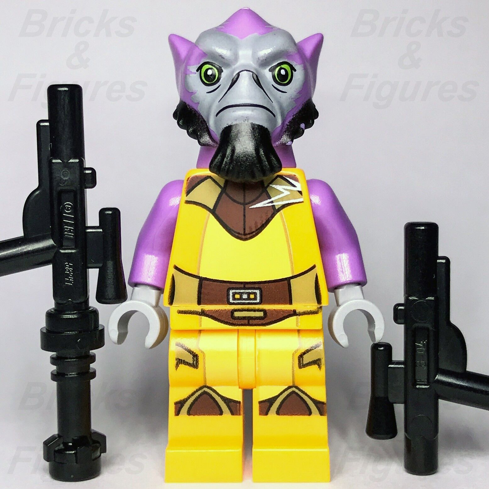 LEGO Star Wars Garazeb 'Zeb' Orrelios Minifigure Rebels 75053 sw0575 Minifig - Bricks & Figures