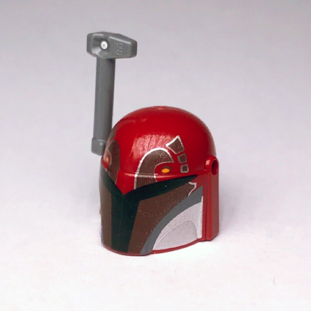 LEGO Star Wars Sabine Wren's Mandalorian Helmet Part 87610pb08 75106 Genuine - Bricks & Figures