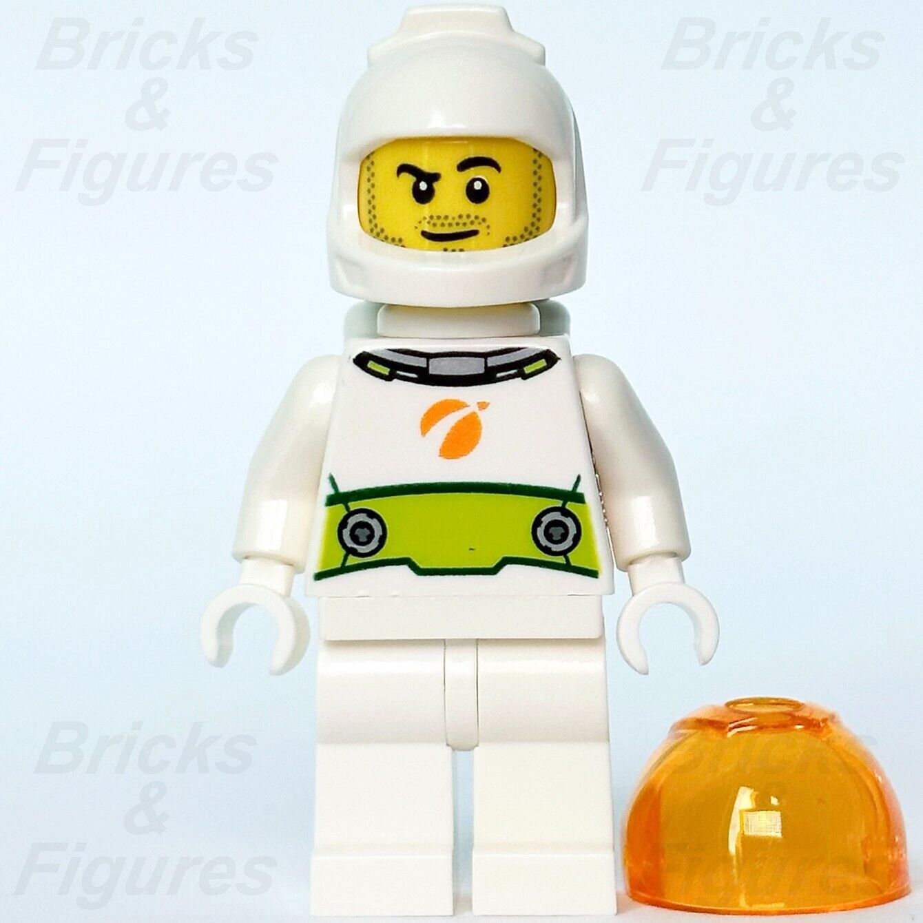 LEGO Town City Astronaut Space Port Minifigure White Spacesuit 60350 cty1009 - Bricks & Figures