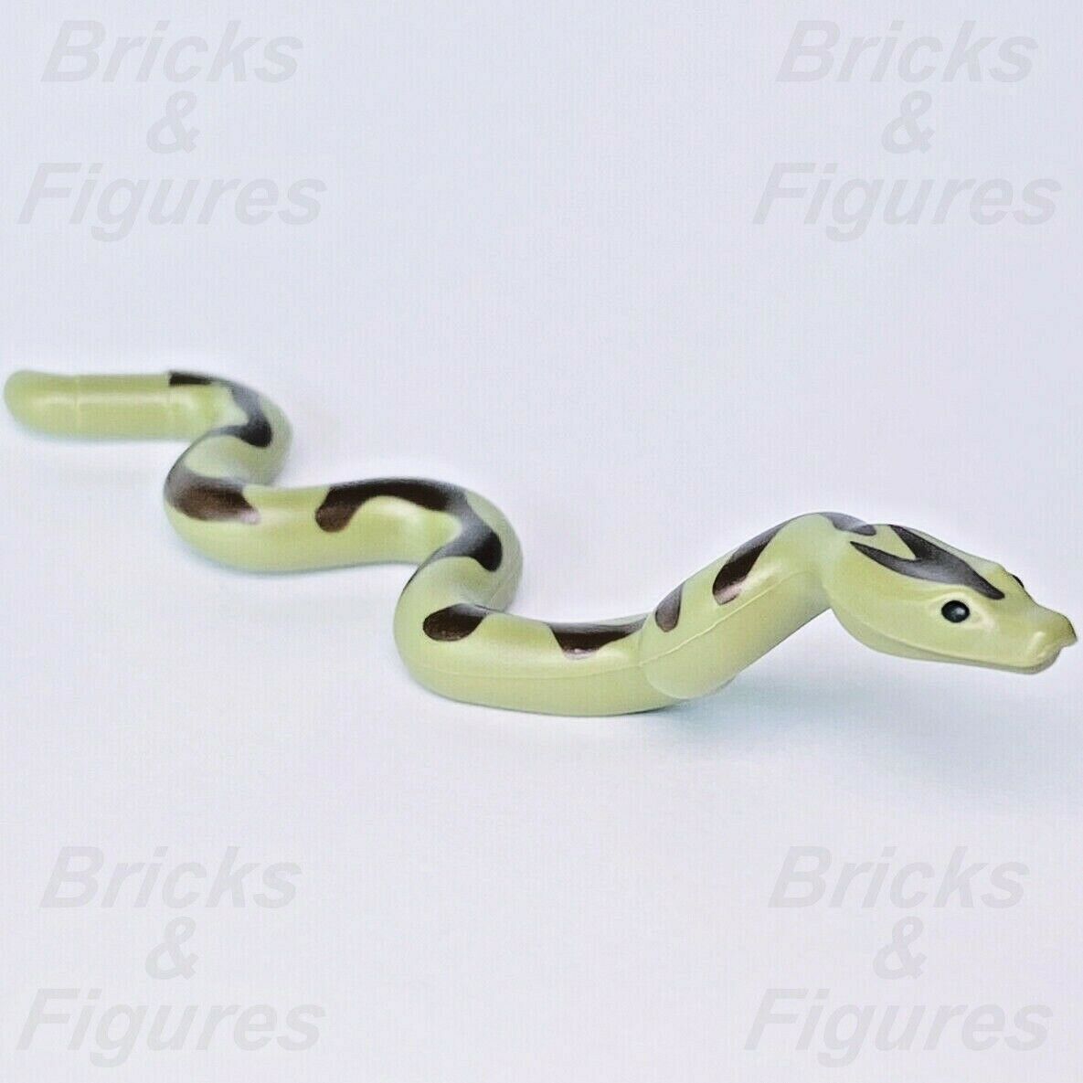 LEGO Town City Snake Olive Green Wildlife Rescue Animal Minifigure Part 60301 - Bricks & Figures