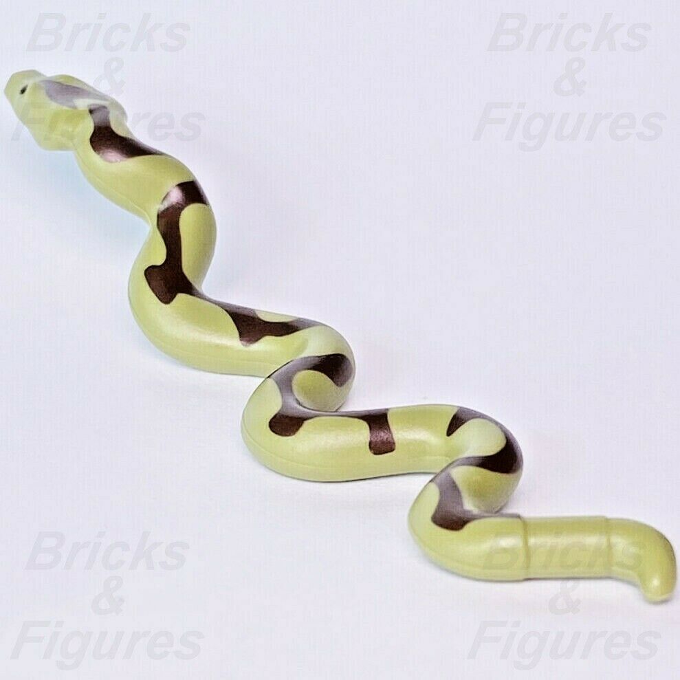 LEGO Town City Snake Olive Green Wildlife Rescue Animal Minifigure Part 60301 - Bricks & Figures