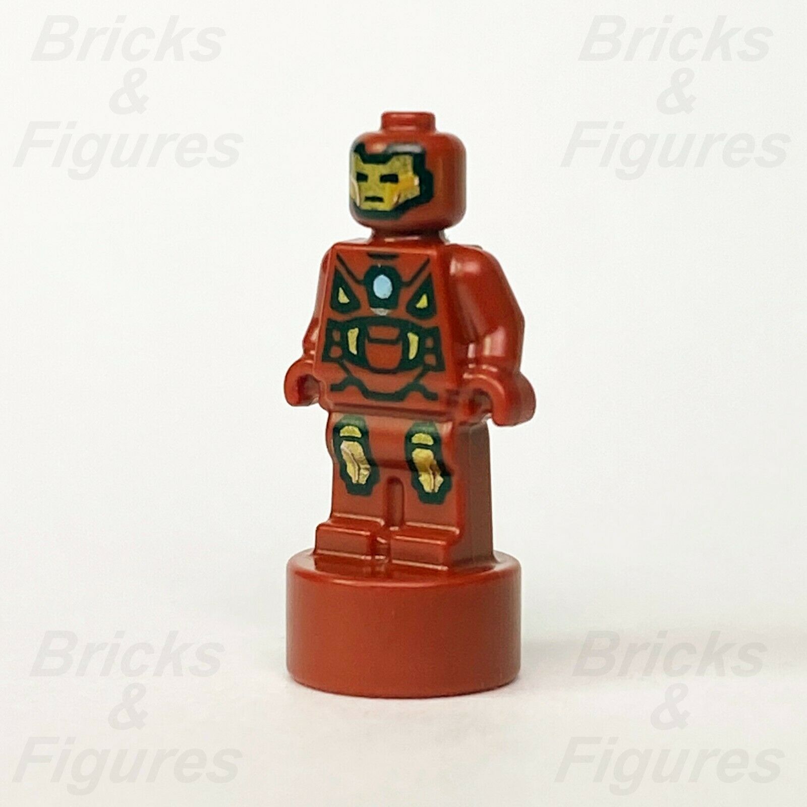 Marvel Super Heroes LEGO Iron Man Statuette Avengers Micro Minifigure 76167 - Bricks & Figures