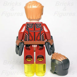 Marvel Super Heroes LEGO Star-Lord Guardians of the Galaxy Minifigure 76021 - Bricks & Figures