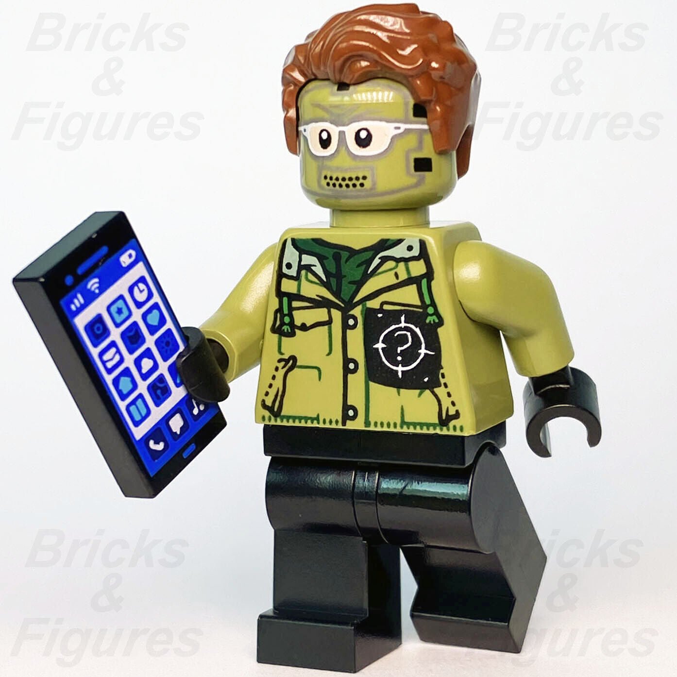 New DC Super Heroes LEGO The Riddler The Batman Minifigure 76183 sh785 - Bricks & Figures