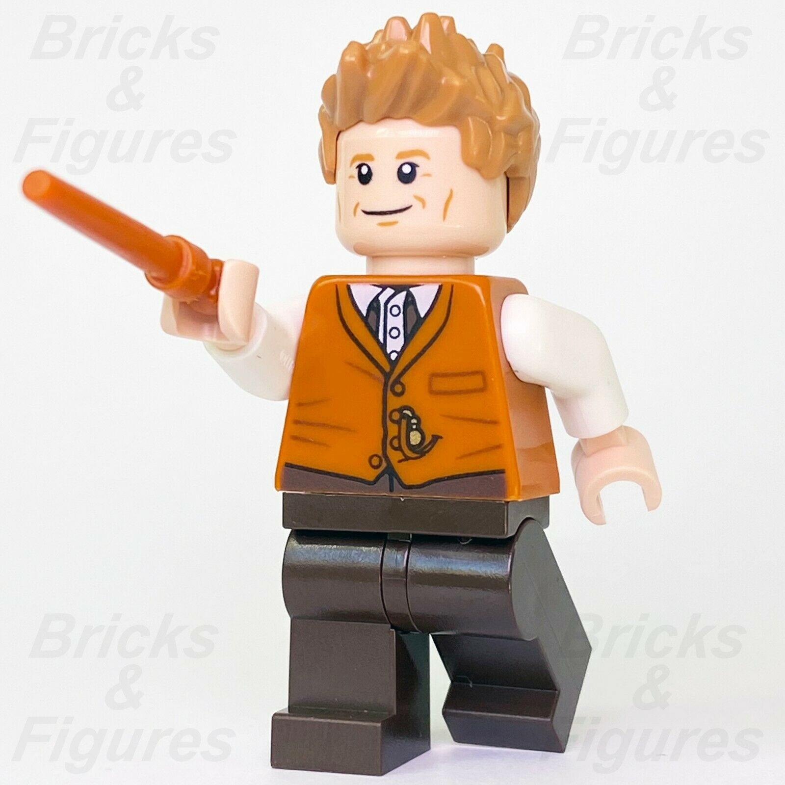 New Harry Potter LEGO Newt Scamander Fantastic Beasts Wizard Minifigure 75952 - Bricks & Figures