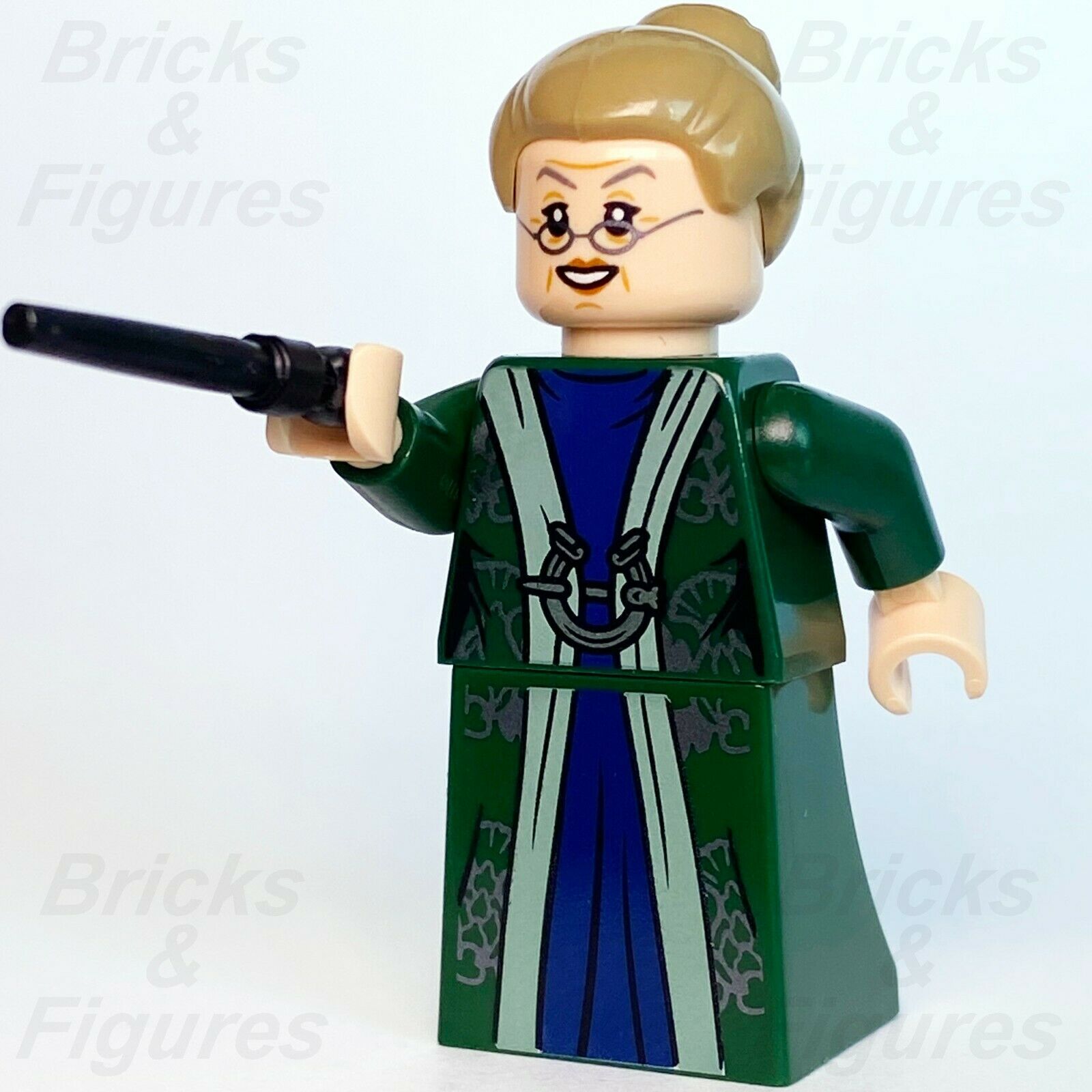 New Harry Potter LEGO Professor Minerva McGonagall Witch Minifigure 76388 hp293 - Bricks & Figures