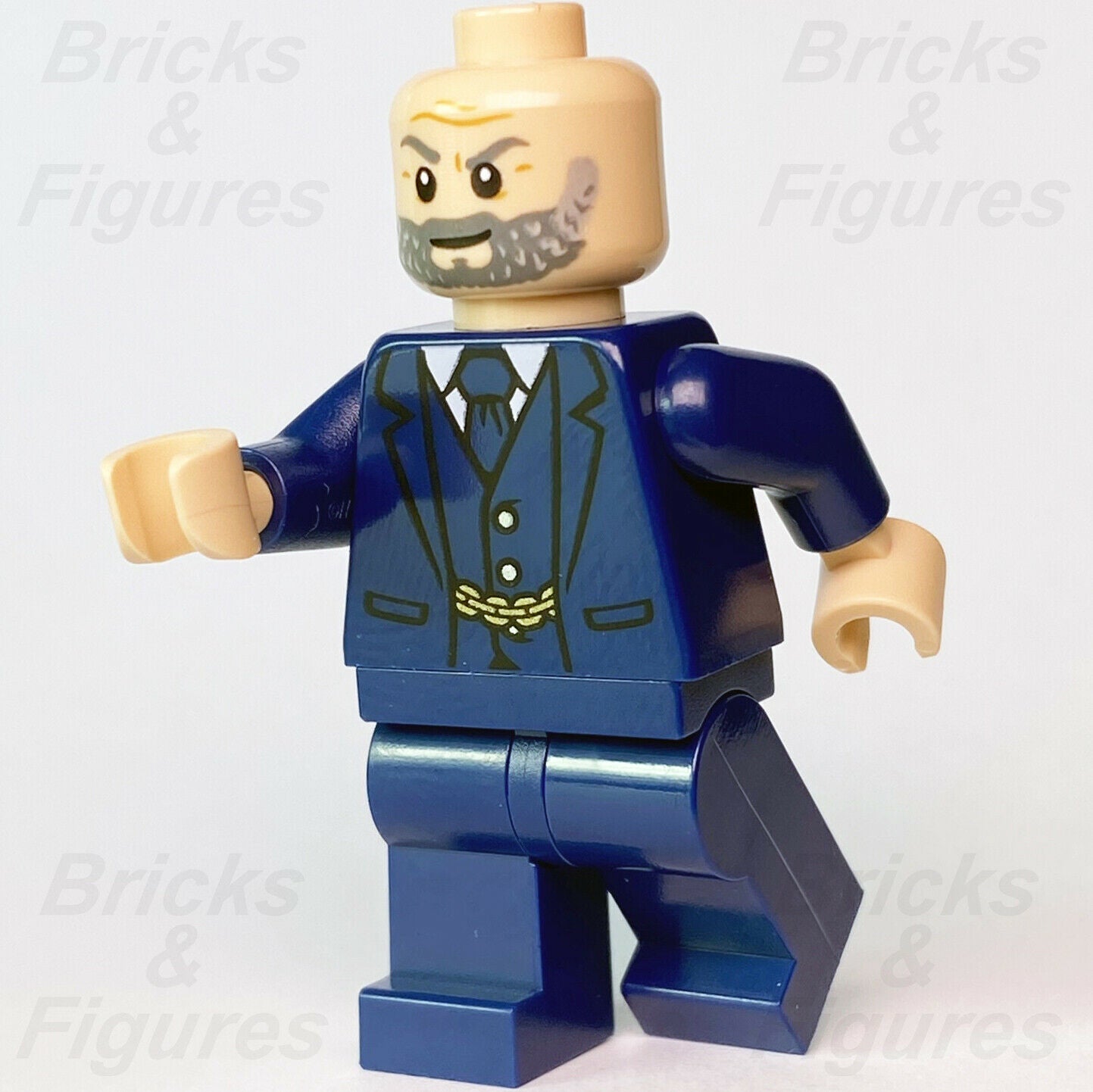 New Marvel Super Heroes LEGO Obadiah Stane Iron Man Minifigure 76190 sh738 - Bricks & Figures