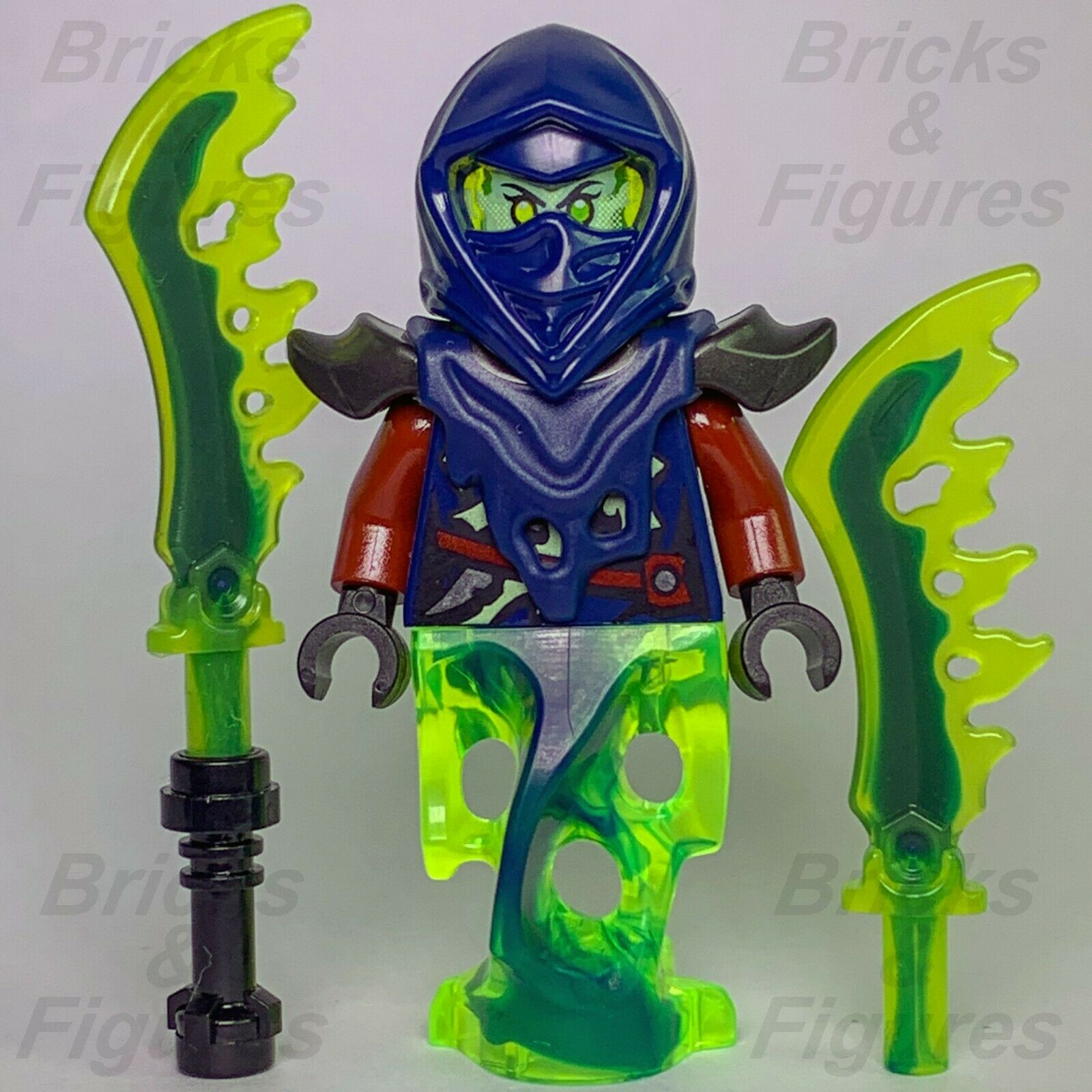 New Ninjago LEGO Blade Master Bansha Minifigure Ghost Cursed Realm 70738 70731 - Bricks & Figures