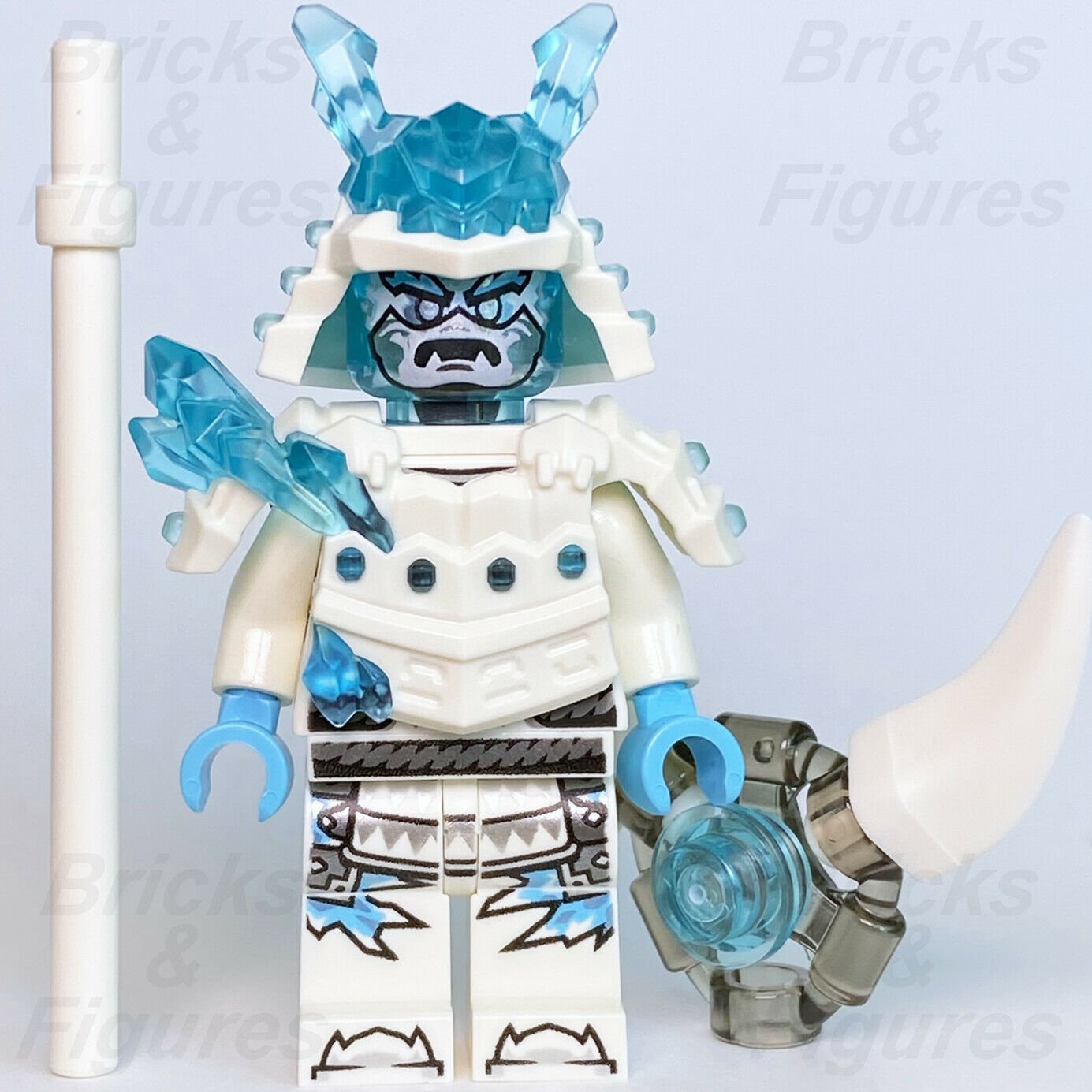 New Ninjago LEGO Blizzard Ice Emperor Zane Ninja Minifigure 892061 njo522 - Bricks & Figures