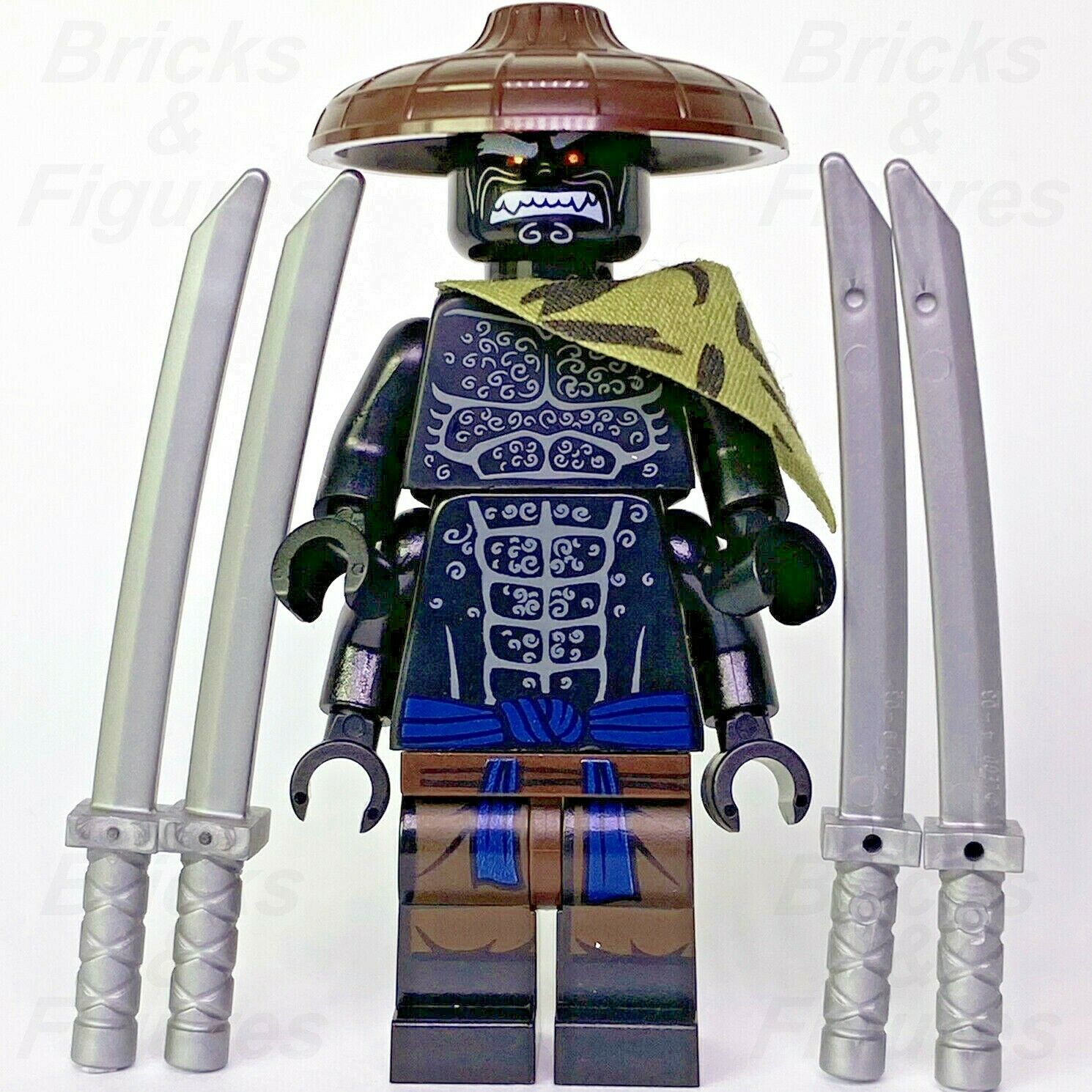 New Ninjago LEGO Jungle Lord Garmadon Ninja Movie Minifigure 70608 70617 njo310 - Bricks & Figures