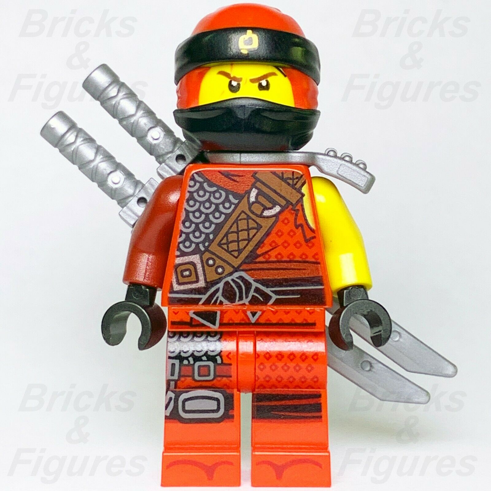 New Ninjago LEGO Kai Hunted Red Fire Ninja Minifigure from set 70655 Genuine - Bricks & Figures