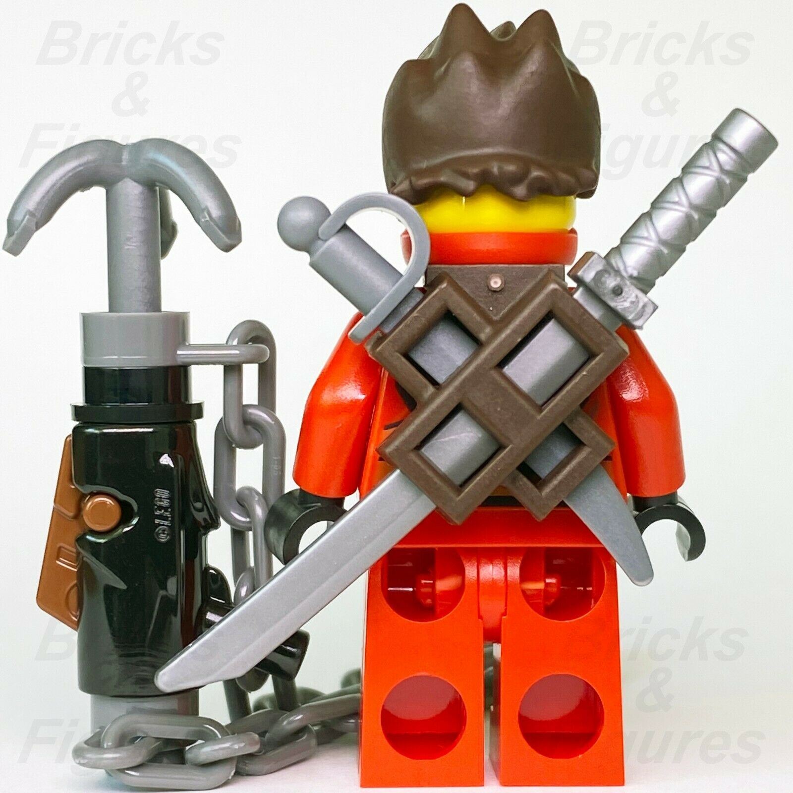 New Ninjago LEGO Kai Red Fire Ninja Tournament of Elements Minifigure 891609 - Bricks & Figures