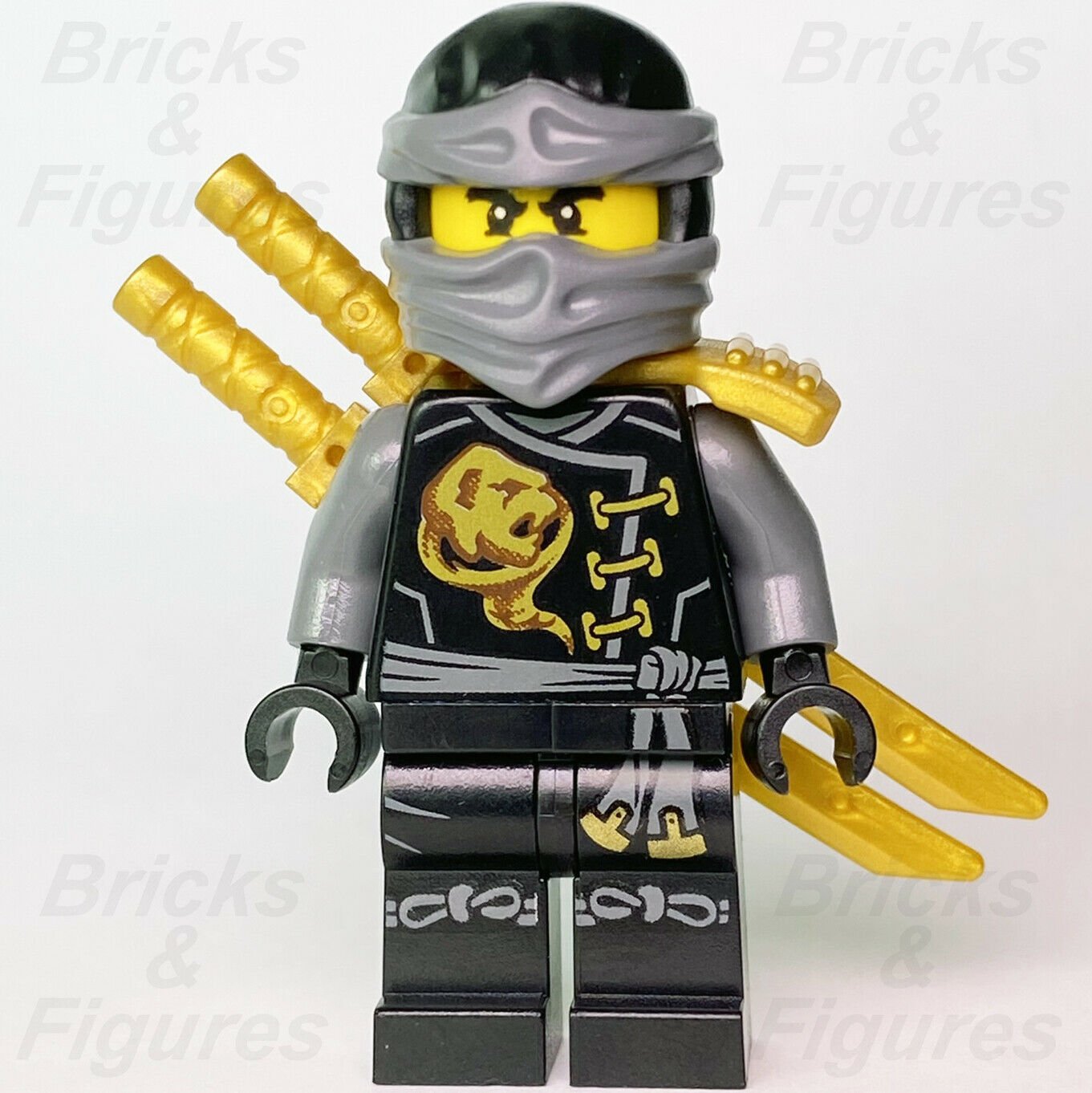 New Ninjago LEGO Ninja Cole with Scabbard Skybound Minifigure 70599 njo199a - Bricks & Figures