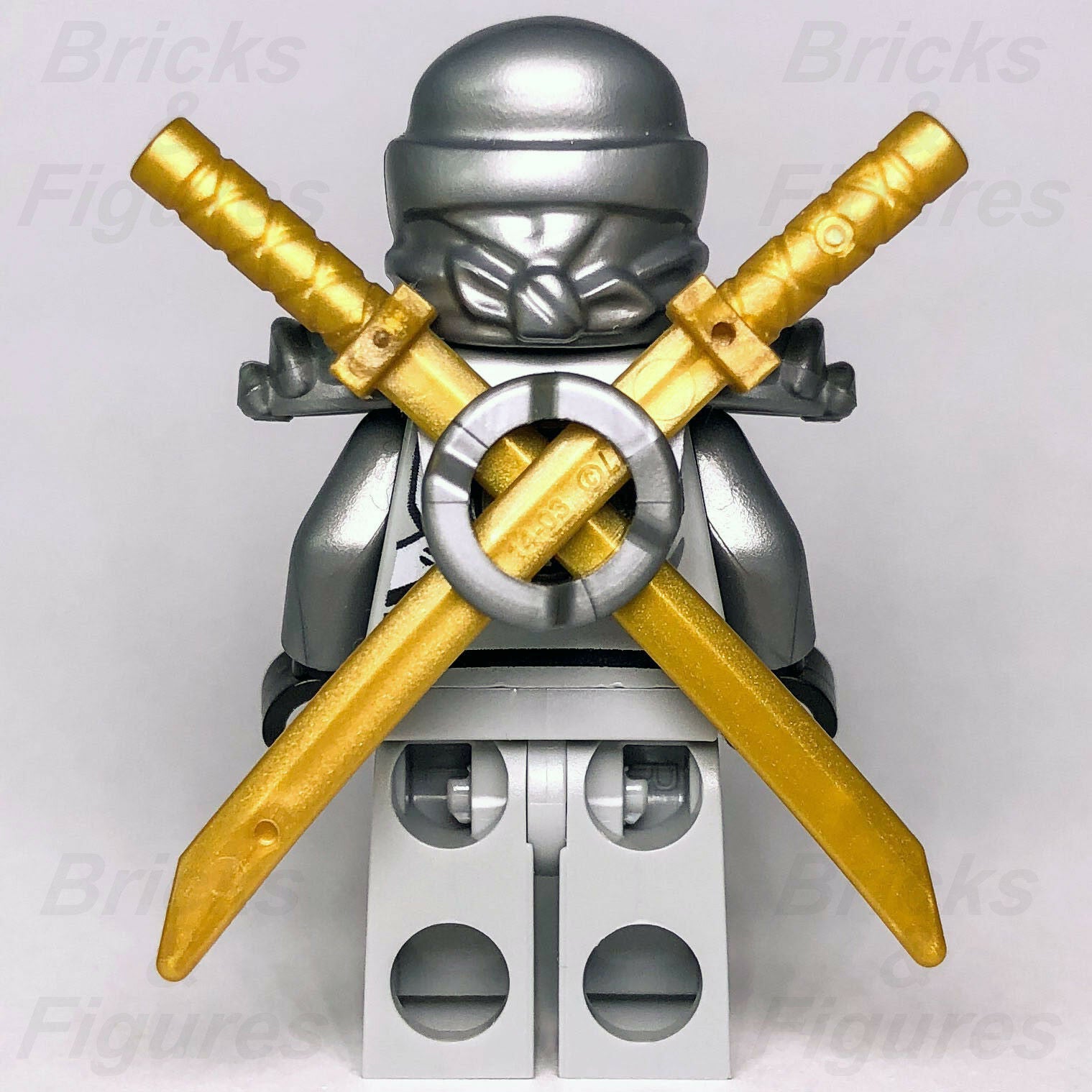 New Ninjago LEGO Ninja Zane A Master of Ice Minifigure 71217 70748 Genuine - Bricks & Figures