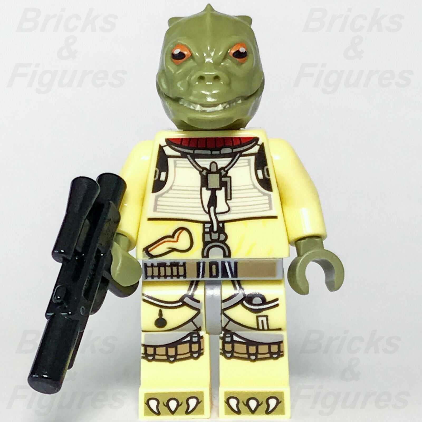 New Star Wars LEGO Bossk Trandoshan Bounty Hunter Minifigure 75167 Genuine - Bricks & Figures