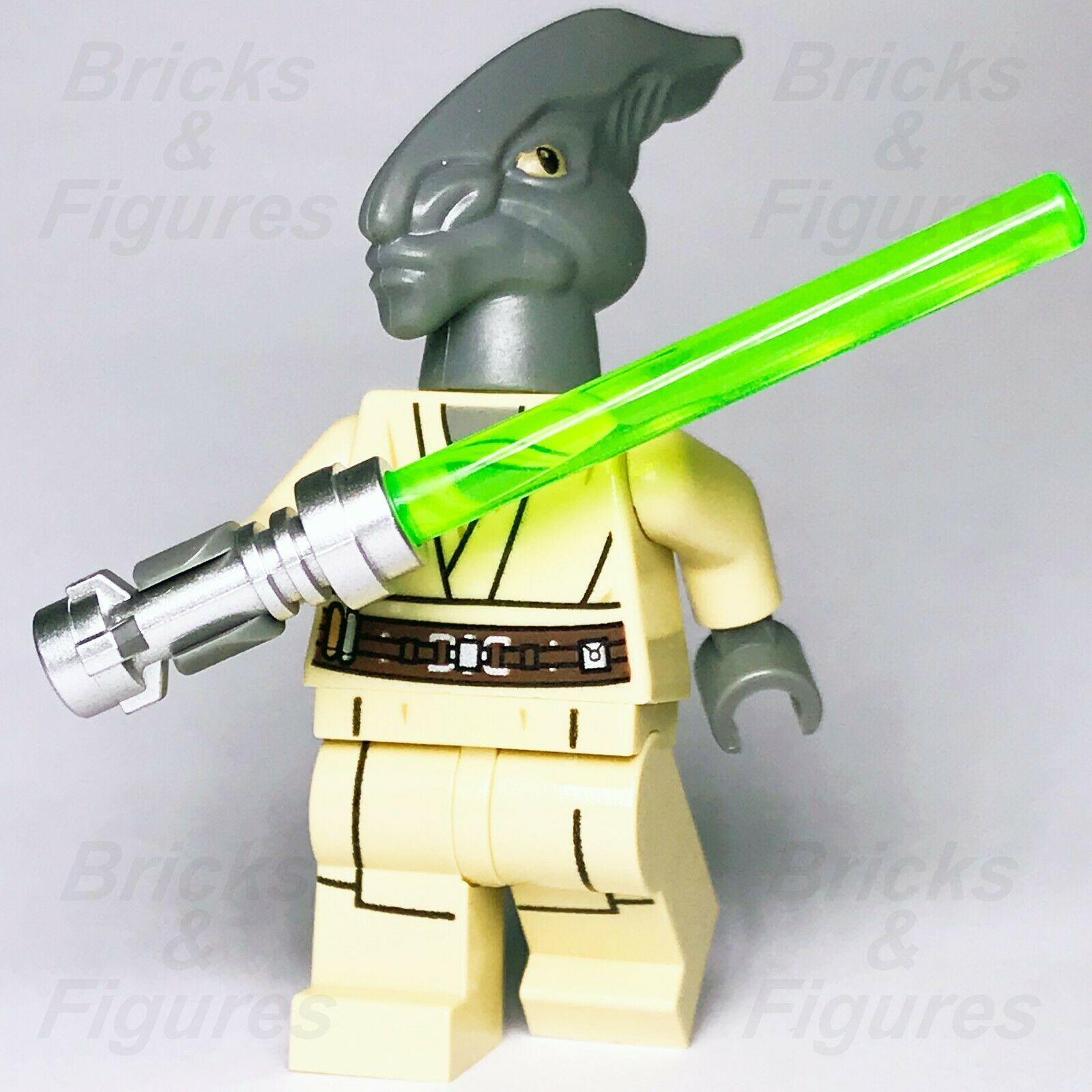 New Star Wars LEGO Coleman Trebor Jedi Master Knight General Minifigure 75019 - Bricks & Figures